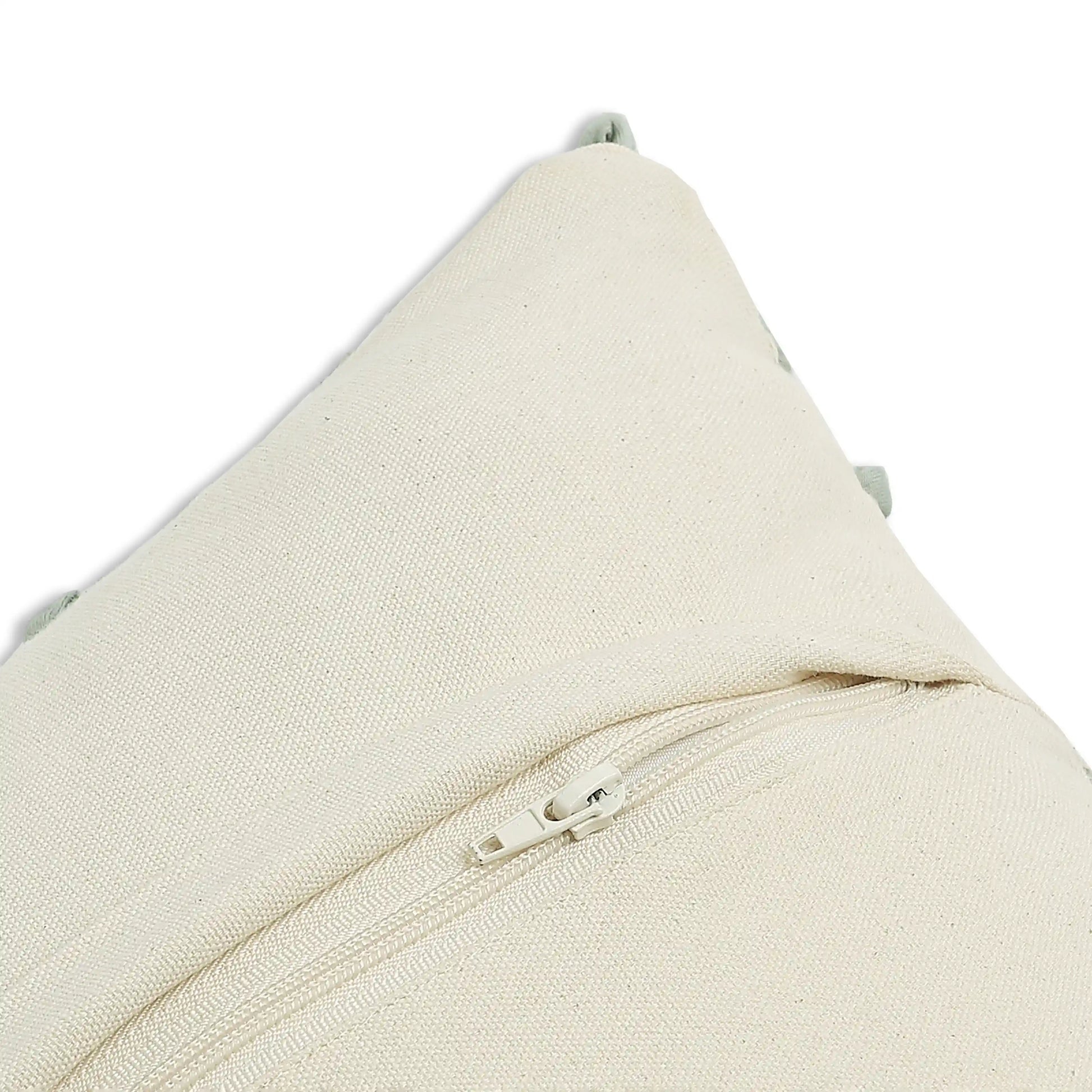 Espricia 100% Cotton Cushion Cover | Boho Soul Grey Mist / Cushion Cover (41cm x 41cm)