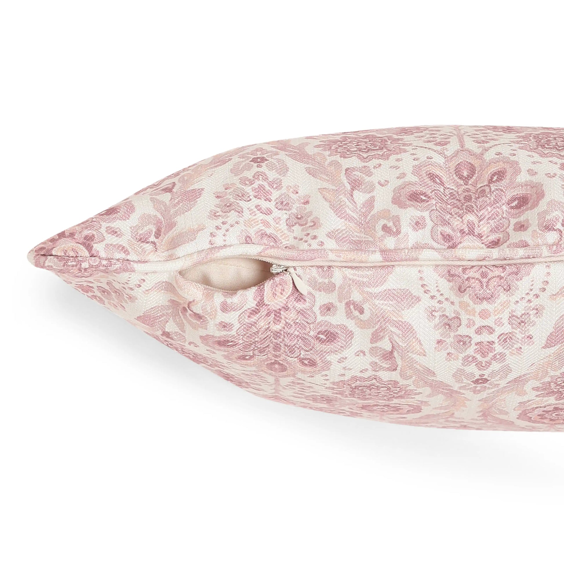 Espricia Printed Cushion Cover | Jaipuri Tales Maroon / Cushion Cover (51cm x 51cm)