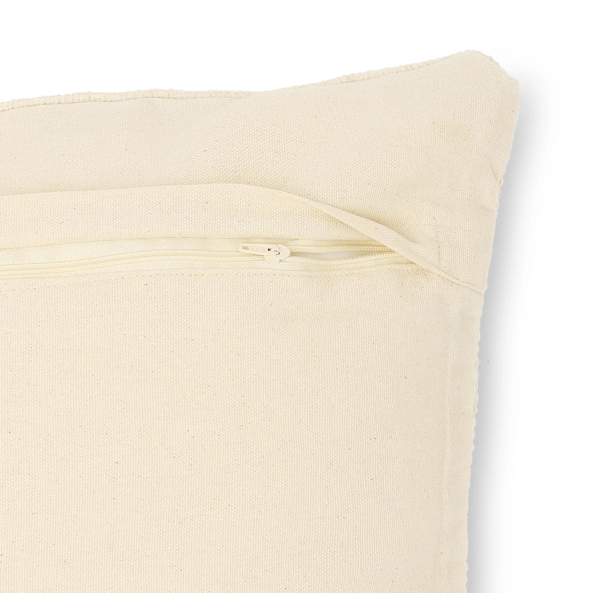 Espricia 100% Cotton Cushion Cover | Nomad Beige Light Beige / Cushion Cover (51cm x 51cm)
