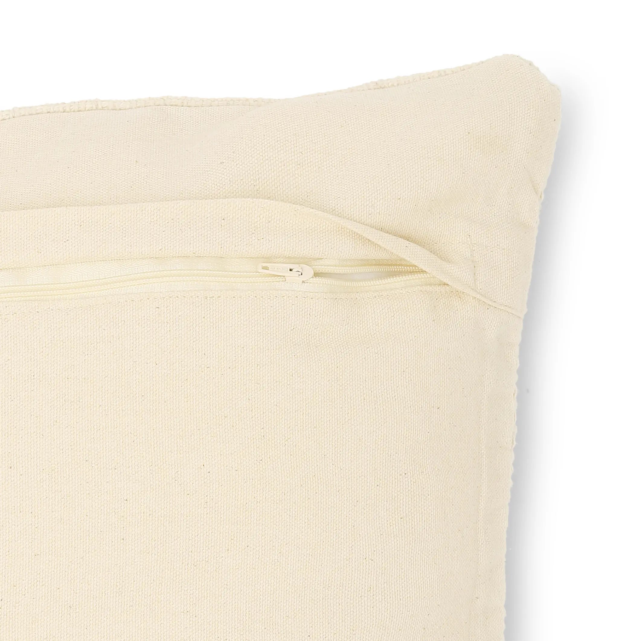 Espricia 100% Cotton Cushion Cover | Nomad Beige Light Beige / Cushion Cover (51cm x 51cm)