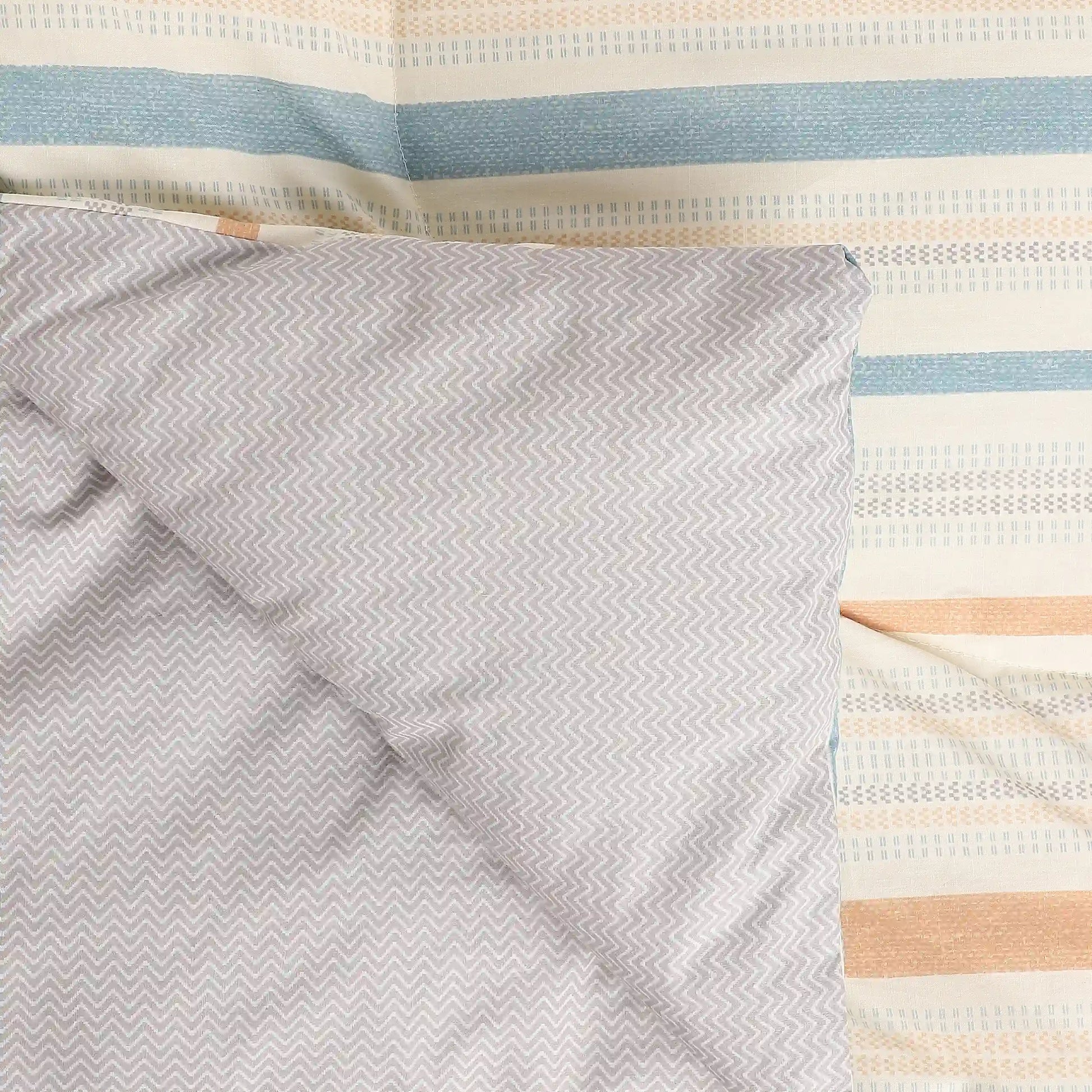 Threadscapes Printed Comforter-120gsm-Multicolour Multicolour / Double