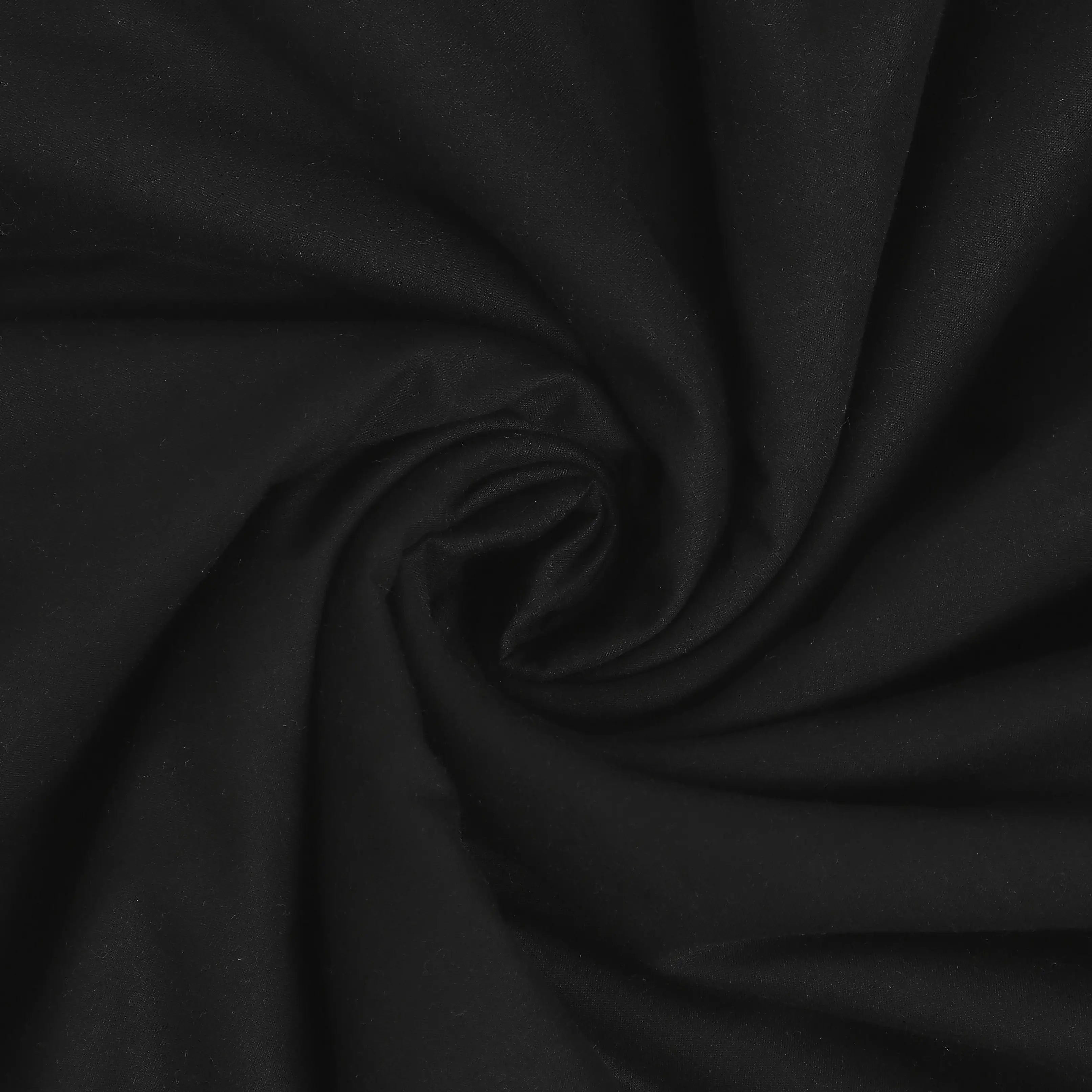 Paleto | Everyday Hues Cotton Solid Dyed Dohar with Super Soft Flannel Layering-Black Black / Single