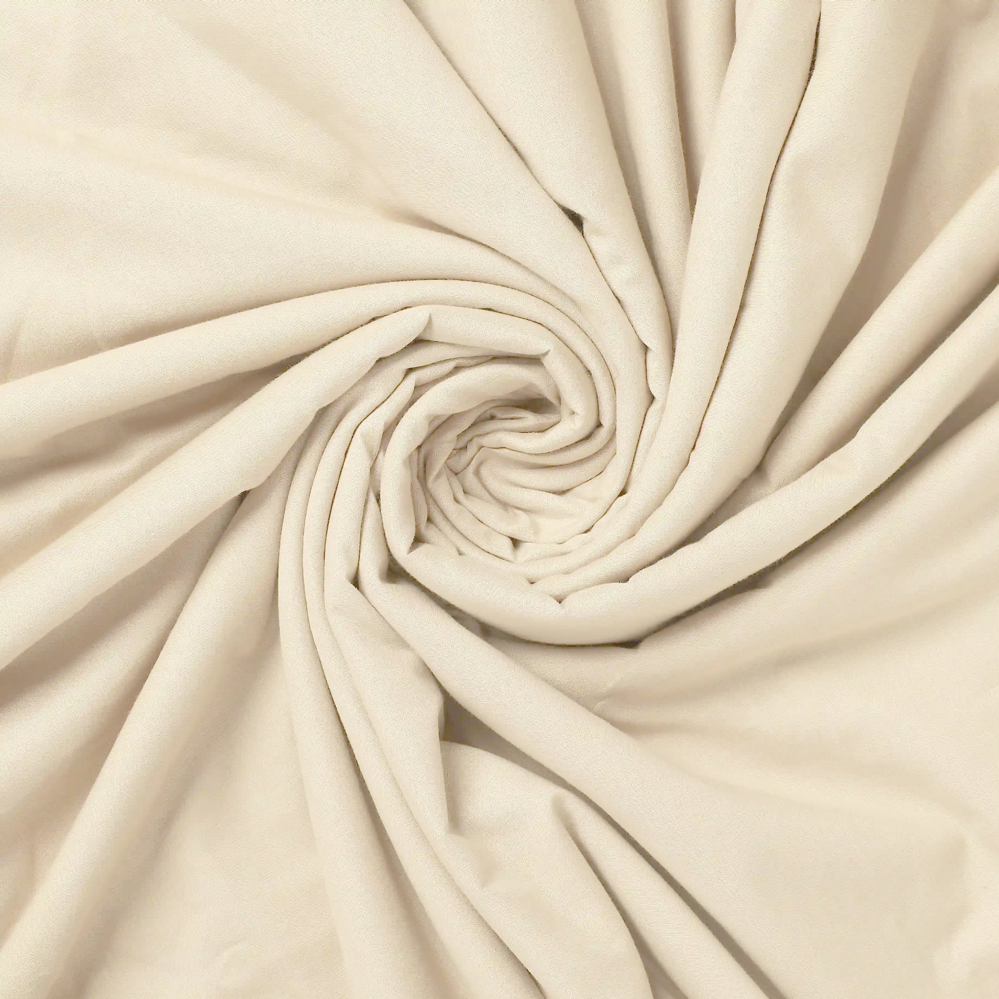 Paleto | Everyday Hues Cotton Solid Dyed Dohar with Super Soft Flannel Layering-Ivory Ivory / Single