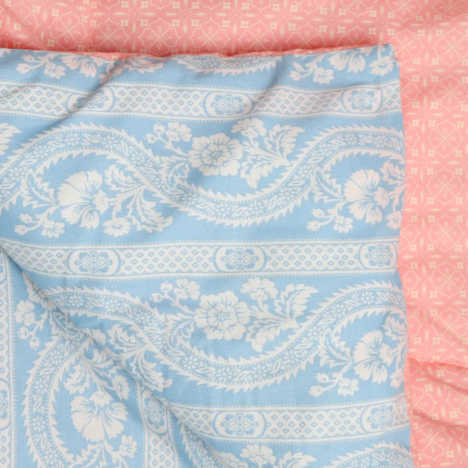 Chippa Lane 100% 120GSM Cotton Comforter Light Blue / Double
