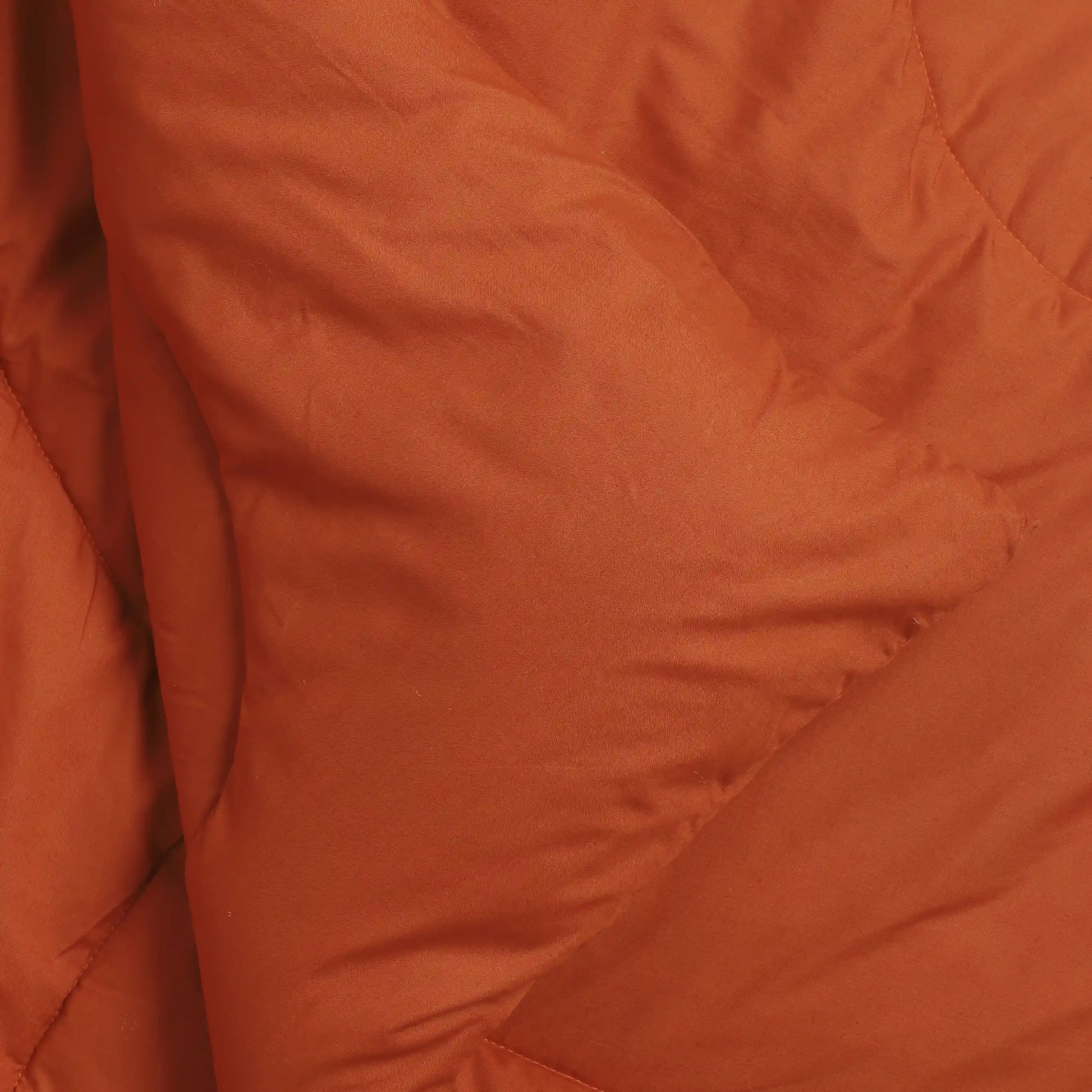 Paleto | Everyday Hues Cotton Solid Dyed 240GSM Comforter for Extra Warmth-Rust Rust / Double
