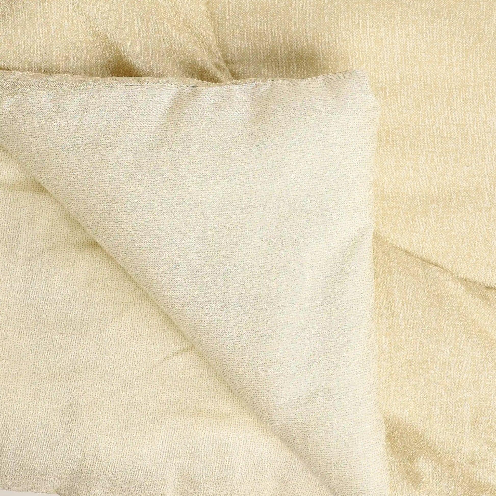 Yutori 100% Cotton Double Comforter Beige / Double