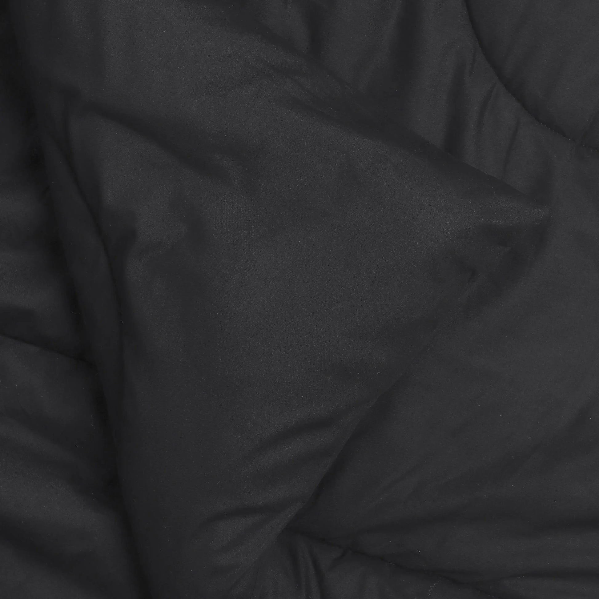 Paleto | Everyday Hues Cotton Solid Dyed 240GSM Comforter for Extra Warmth-Black Black / Double