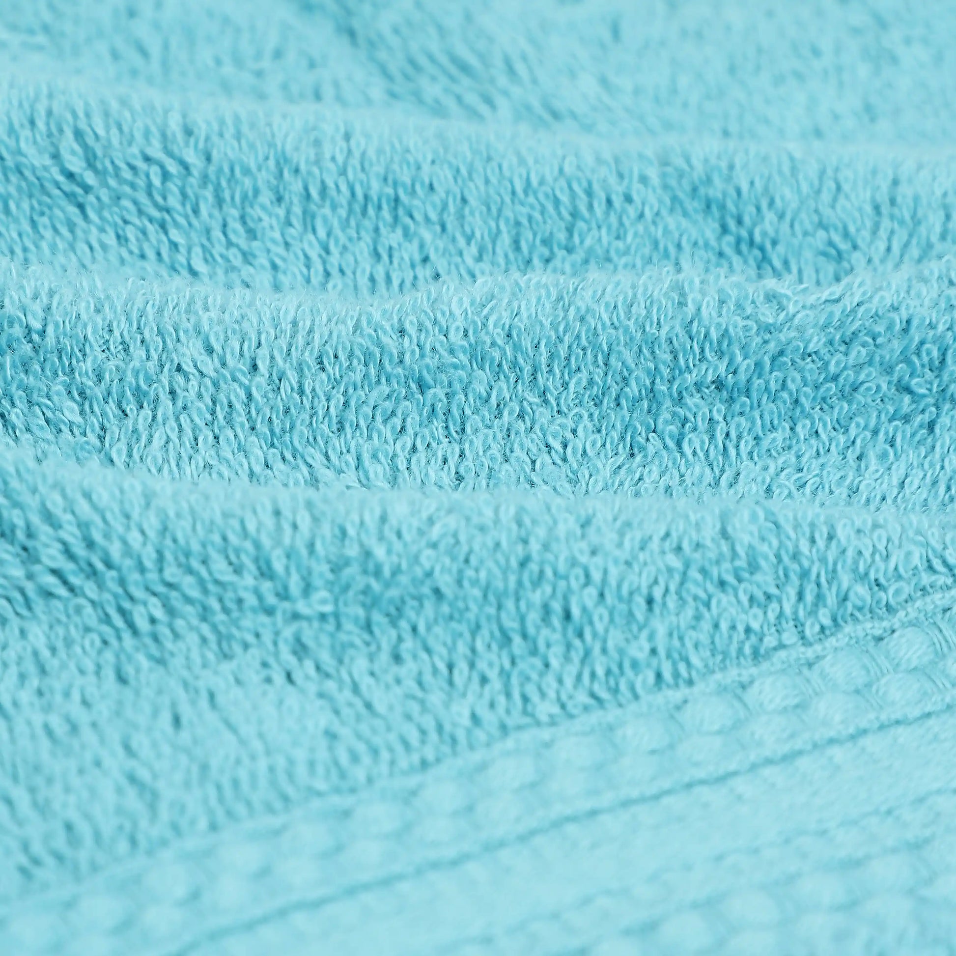 Paleto 100% Cotton Face Towel - Pack Of 4 Teal / Face Towel (30cm x 30cm)
