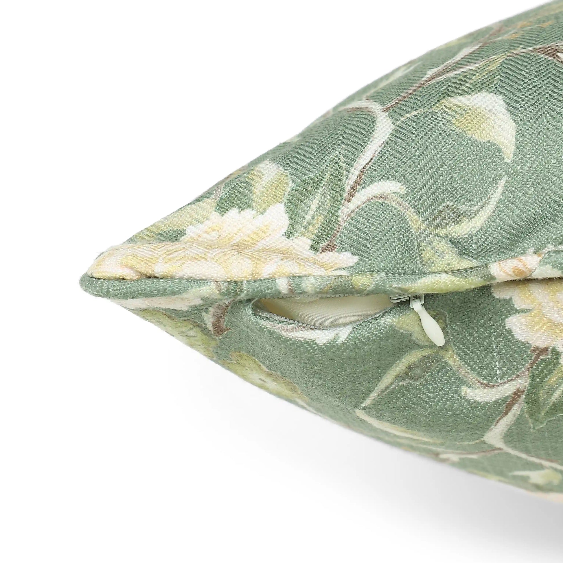 Espricia Printed Cushion Cover | Gardenia Herbal Green / Cushion Cover (41cm x 41cm)
