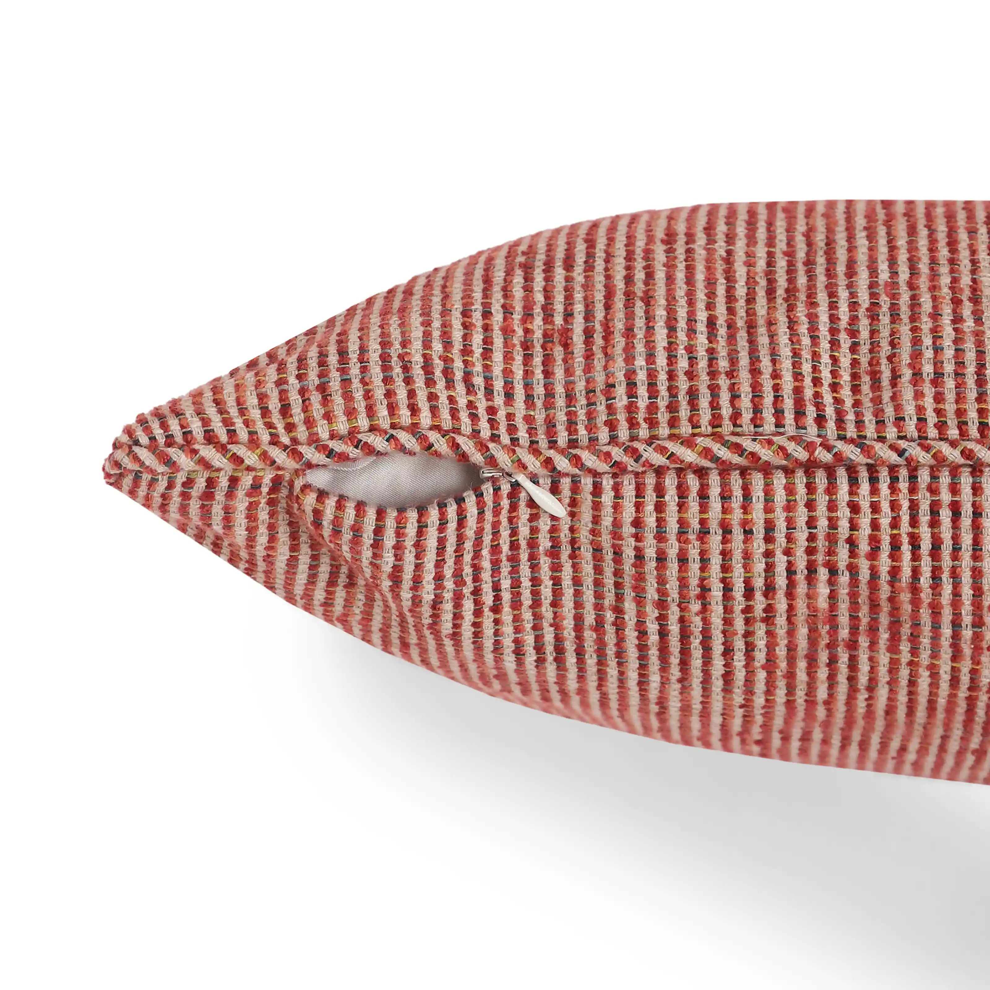 Espricia Woven Cushion Cover | Surface Story Red / Cushion Cover (41cm x 41cm)
