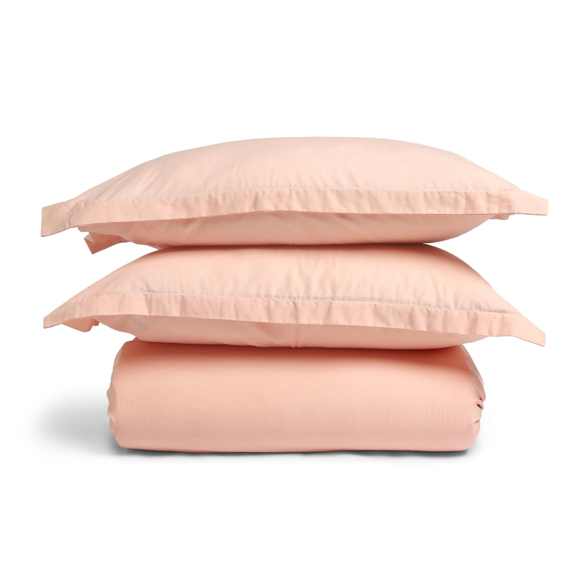 Paleto | Everyday Hues Solid Dyed Cotton Fitted Sheet Set-Veiled Rose Veiled Rose / Queen
