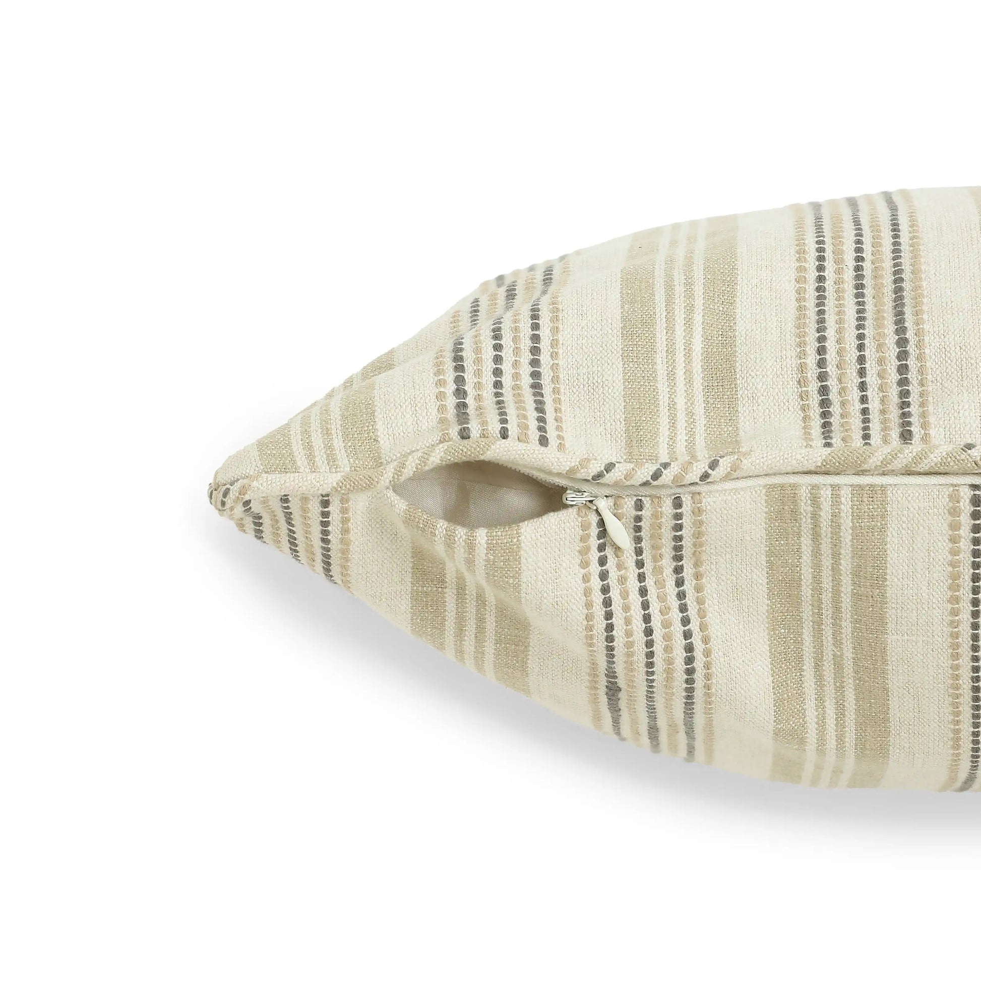 Espricia Woven Cushion Cover | Rustic Lanes Desert Pearl / Cushion Cover (51cm x 51cm)