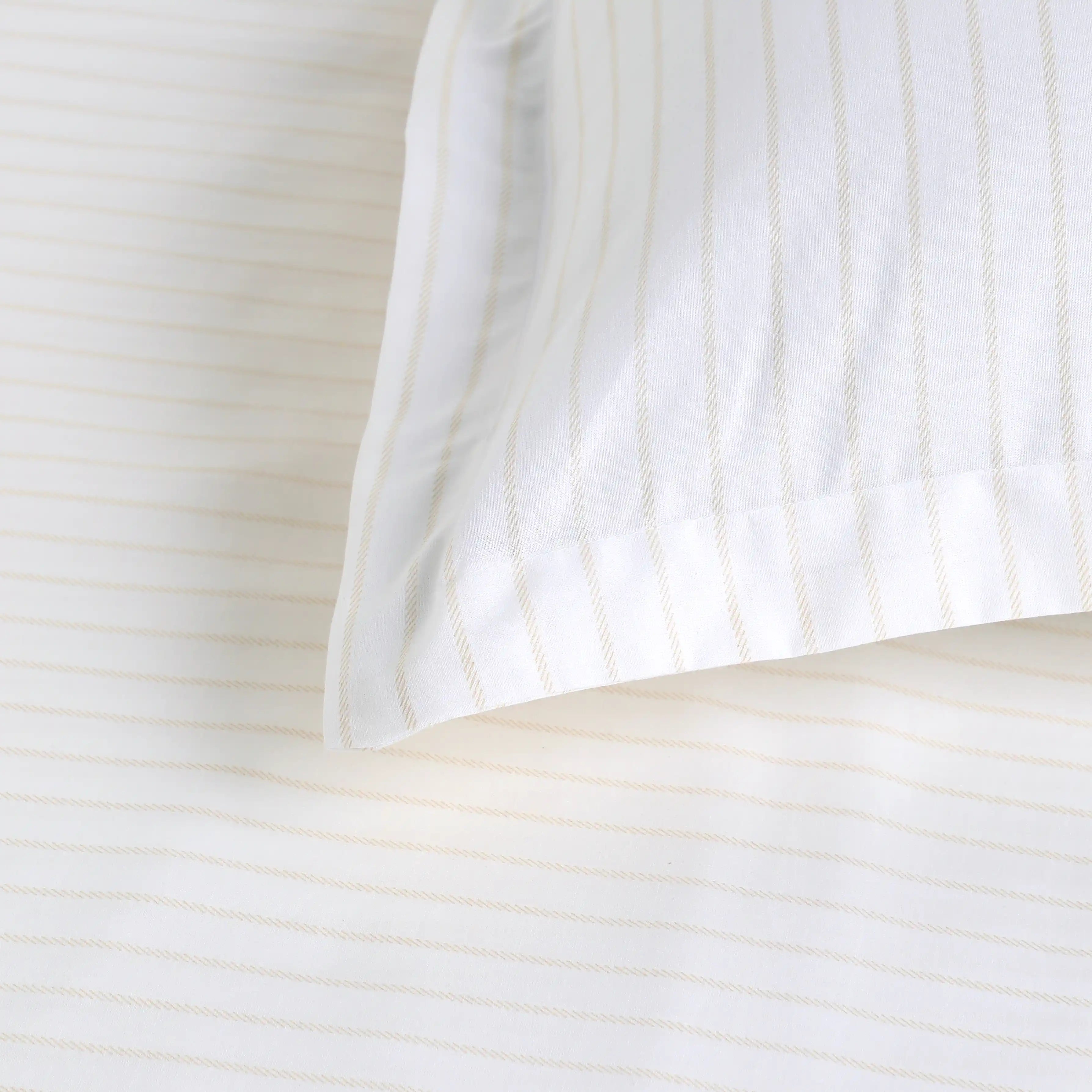 Bloomshire Classic 100% Cotton Bedsheet Set Beige / Double