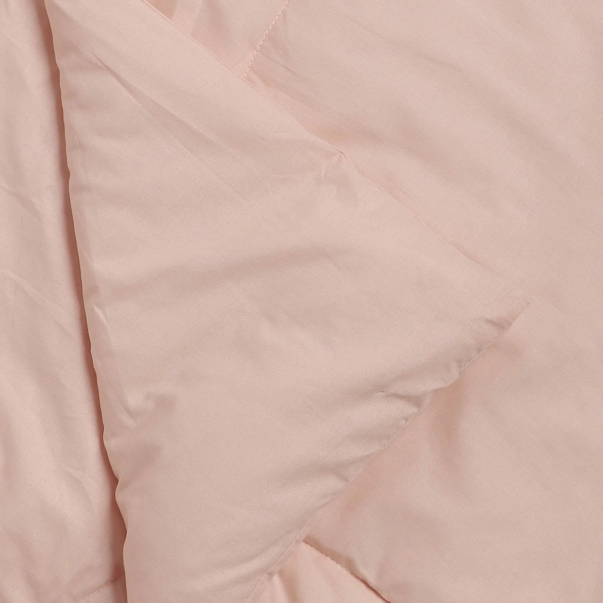 Paleto | Everyday Hues Cotton Solid Dyed 120GSM Comforter-Veiled Rose Veiled Rose / Double
