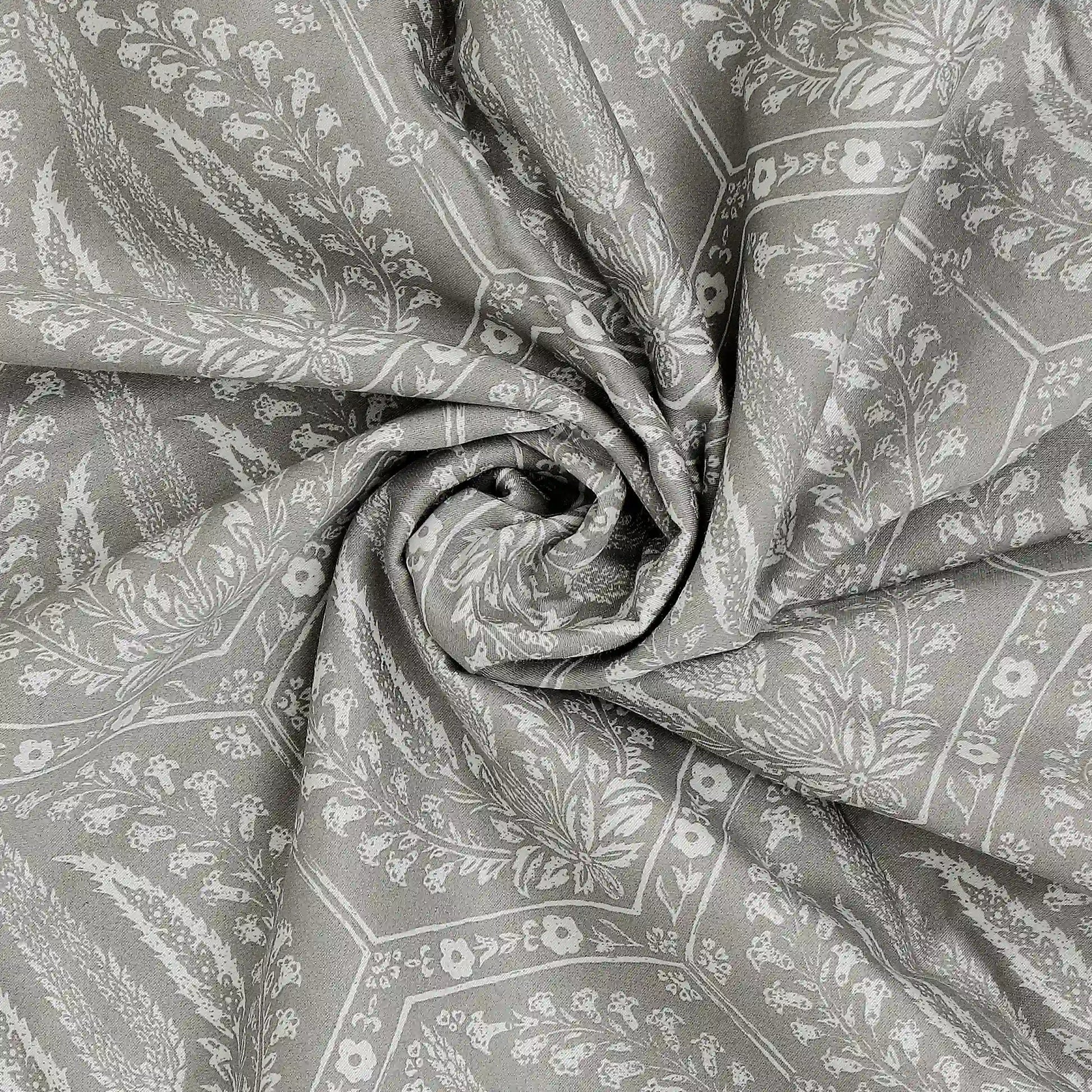 Fergana 100% Cotton Dohar Grey / Single