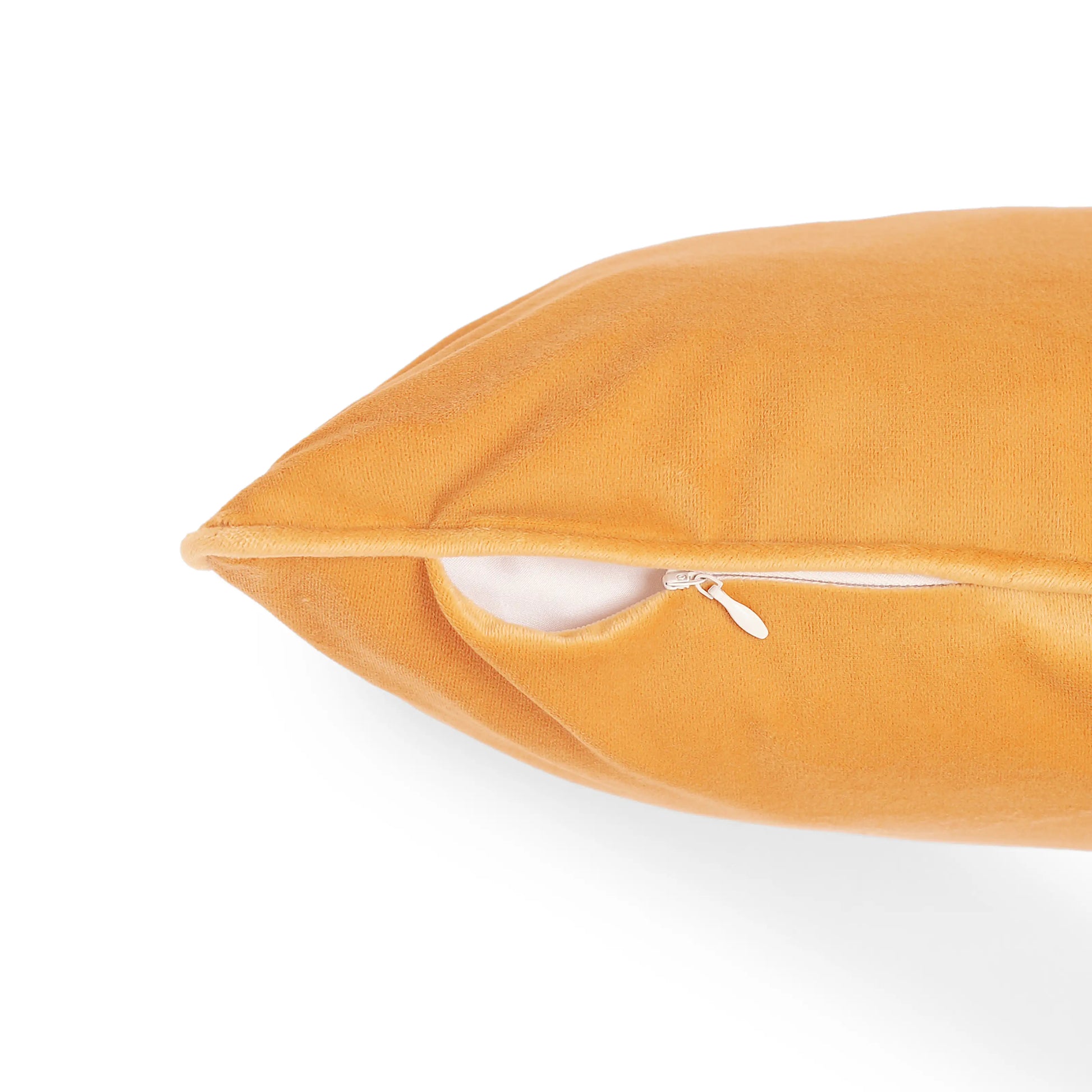 Espricia Solid Cushion Cover | Colour Pop Orange / Cushion Cover (51cm x 51cm)