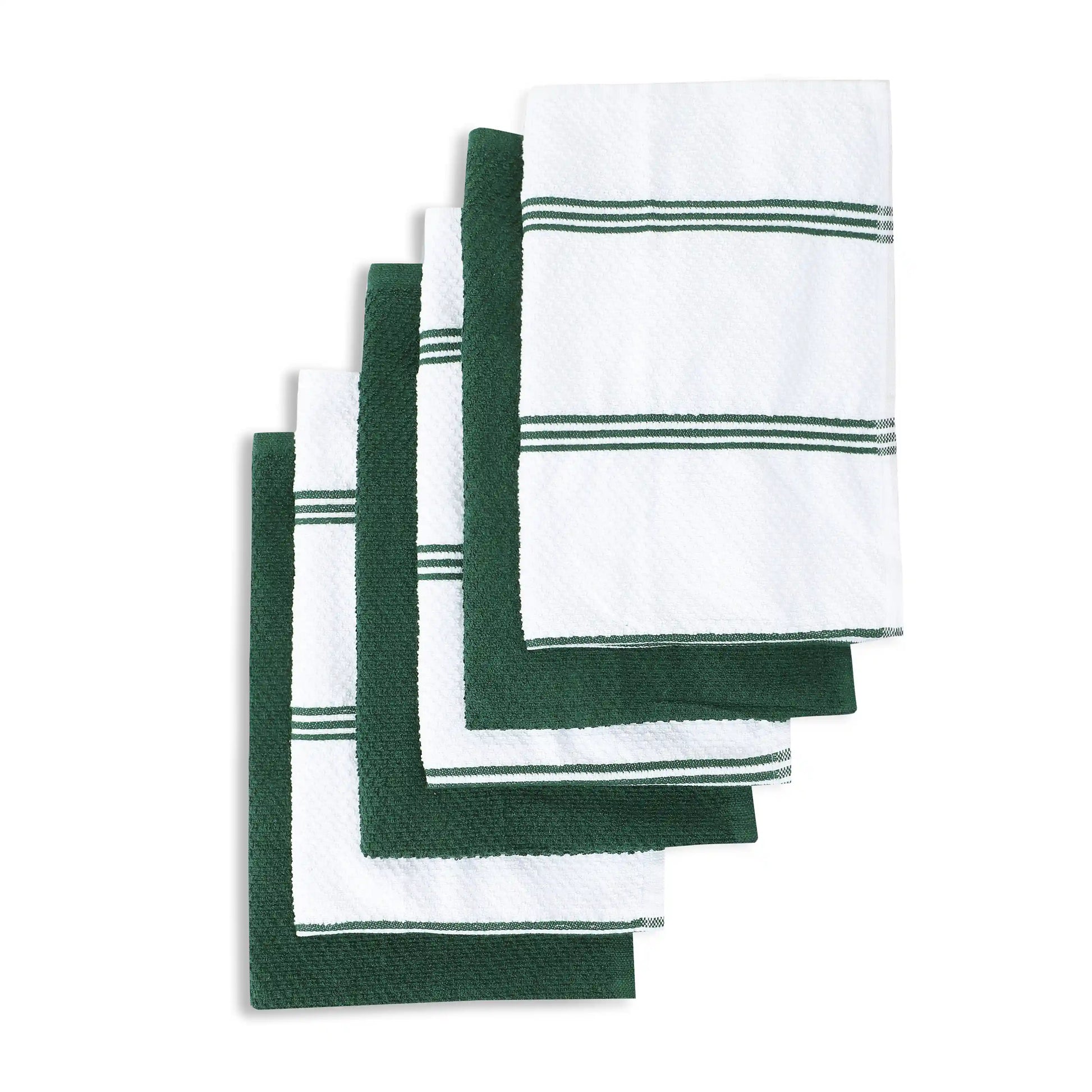 Kaleida 16-Piece Kitchen Linen Set Green Glamour