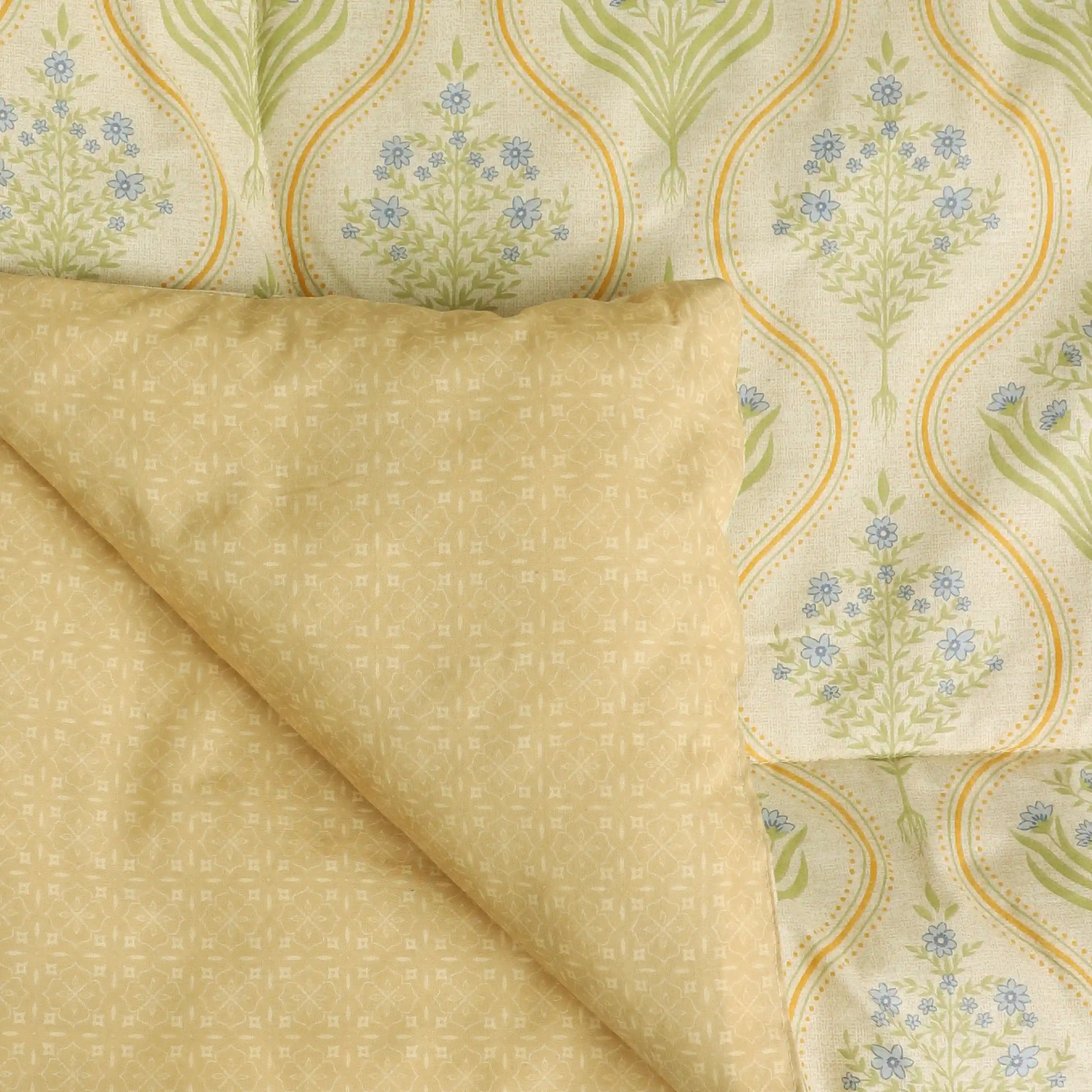 Chippa Lane 100% 120GSM Cotton Comforter Mustard / Double