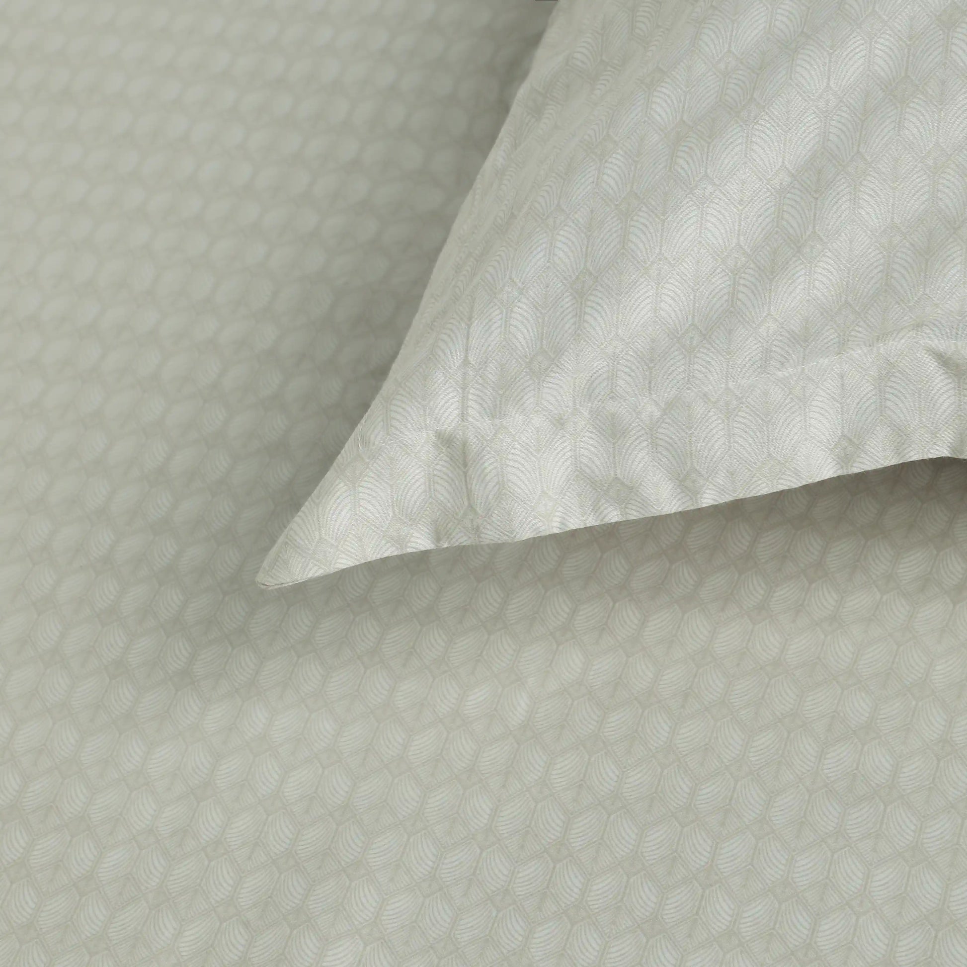 Yutori 100% Cotton Super King Bedsheet Set Neutral Cream-Yutori / Super King
