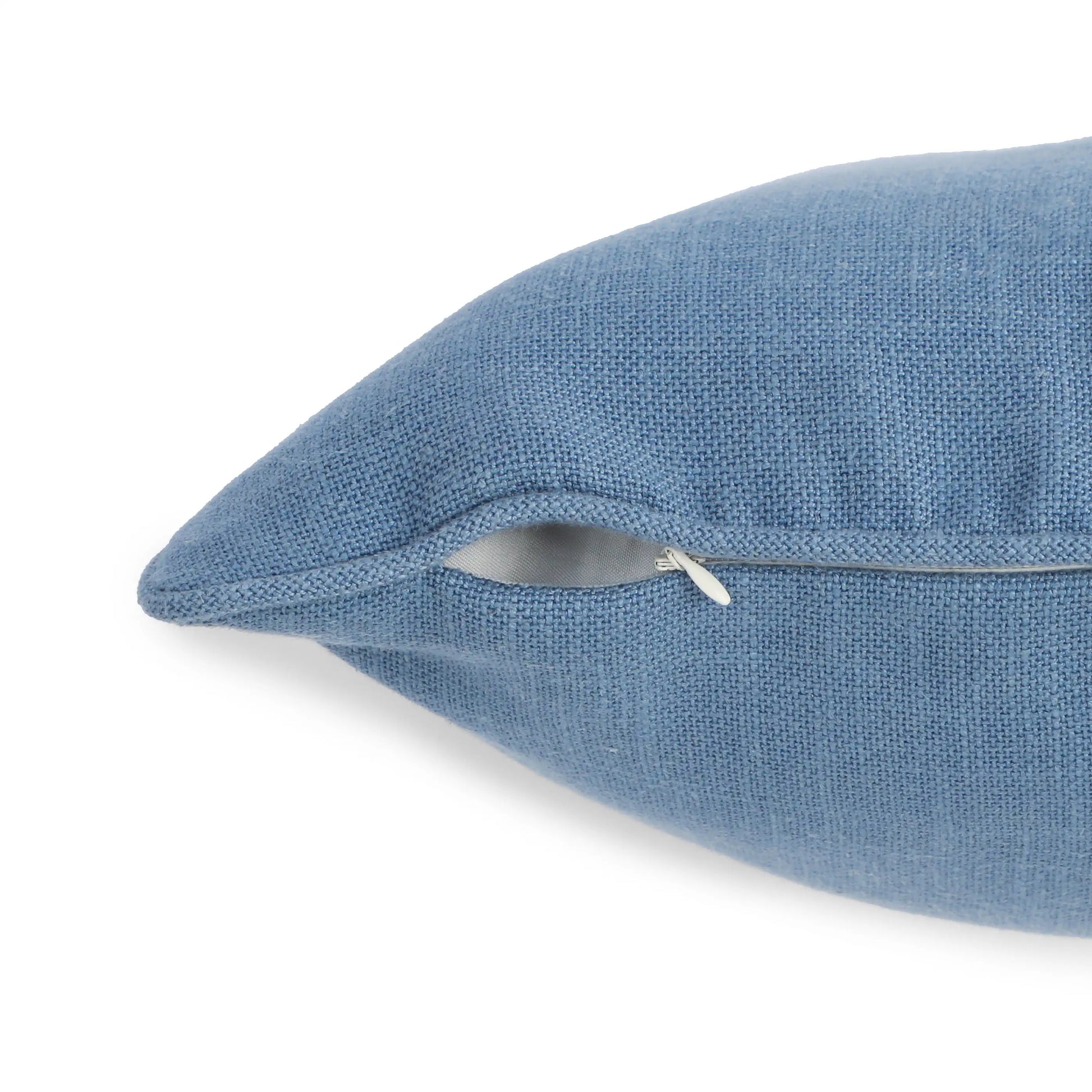 Espricia Solid Cushion Cover | Textura Denim / Cushion Cover (51cm x 51cm)