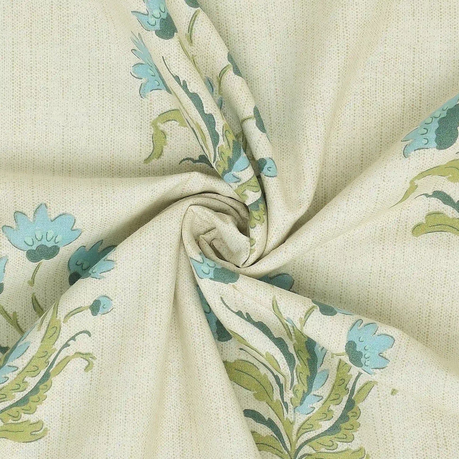Chippa Lane | Contemporary Indian Print Design Reversible Dohar with Super Soft Flannel Layering-Indian Sage Indian Sage / Single