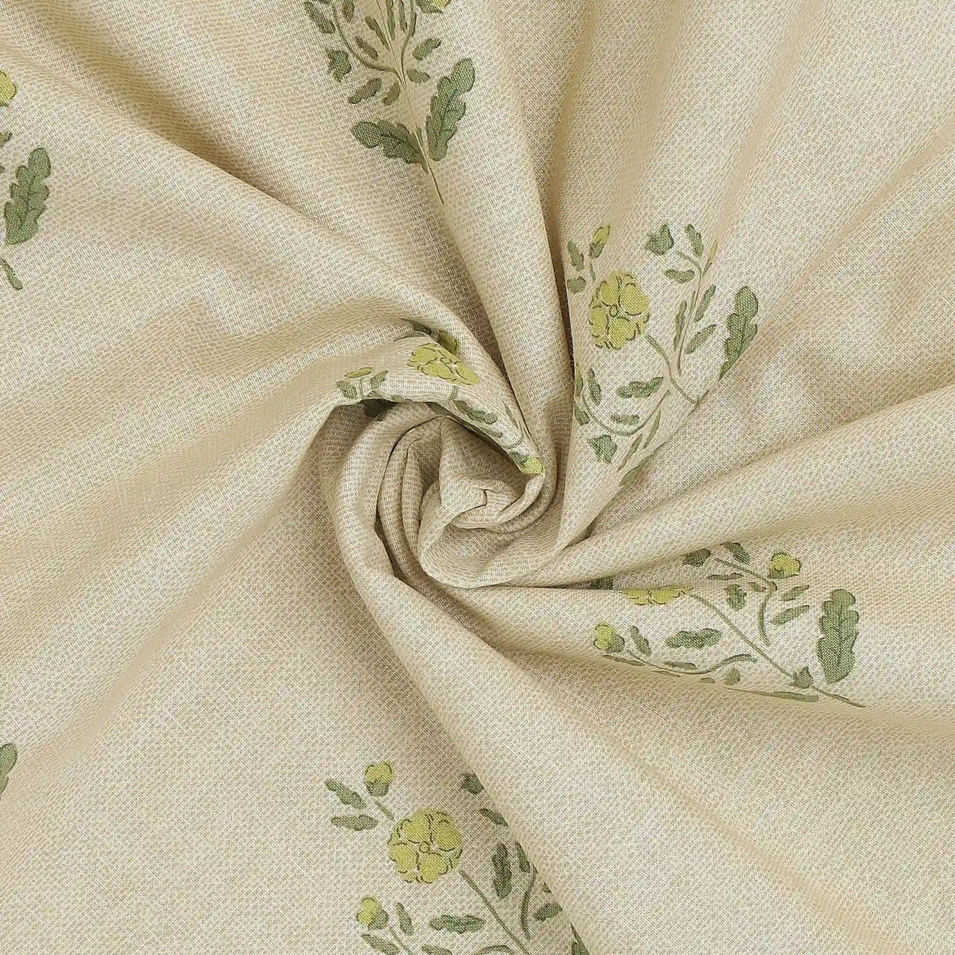 Chippa Lane | Contemporary Indian Print Design Reversible Dohar with Super Soft Flannel Layering-Indian Moss Indian Moss / Single