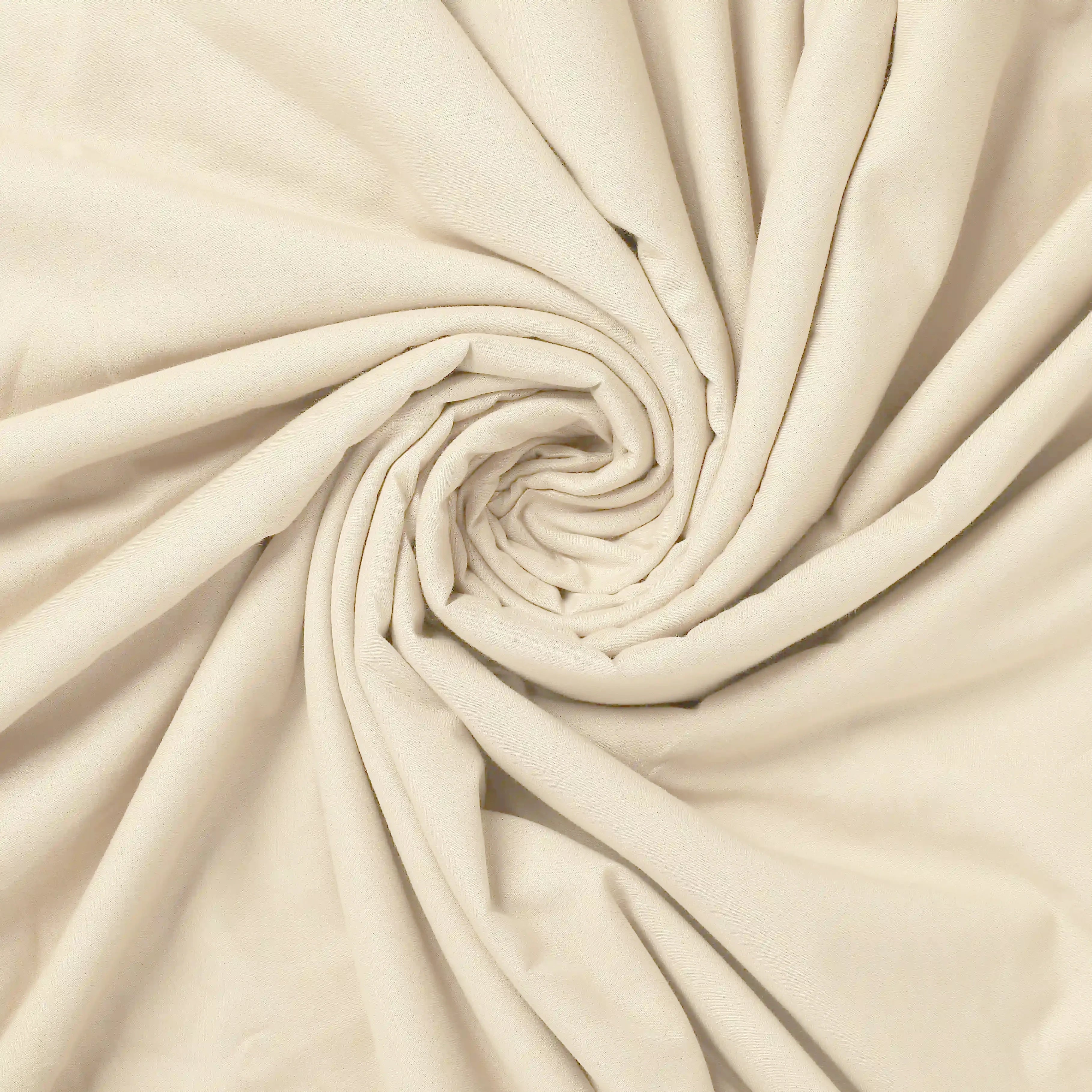 Paleto | Everyday Hues Cotton Solid Dyed Dohar with Super Soft Flannel Layering-Ivory Ivory / Double