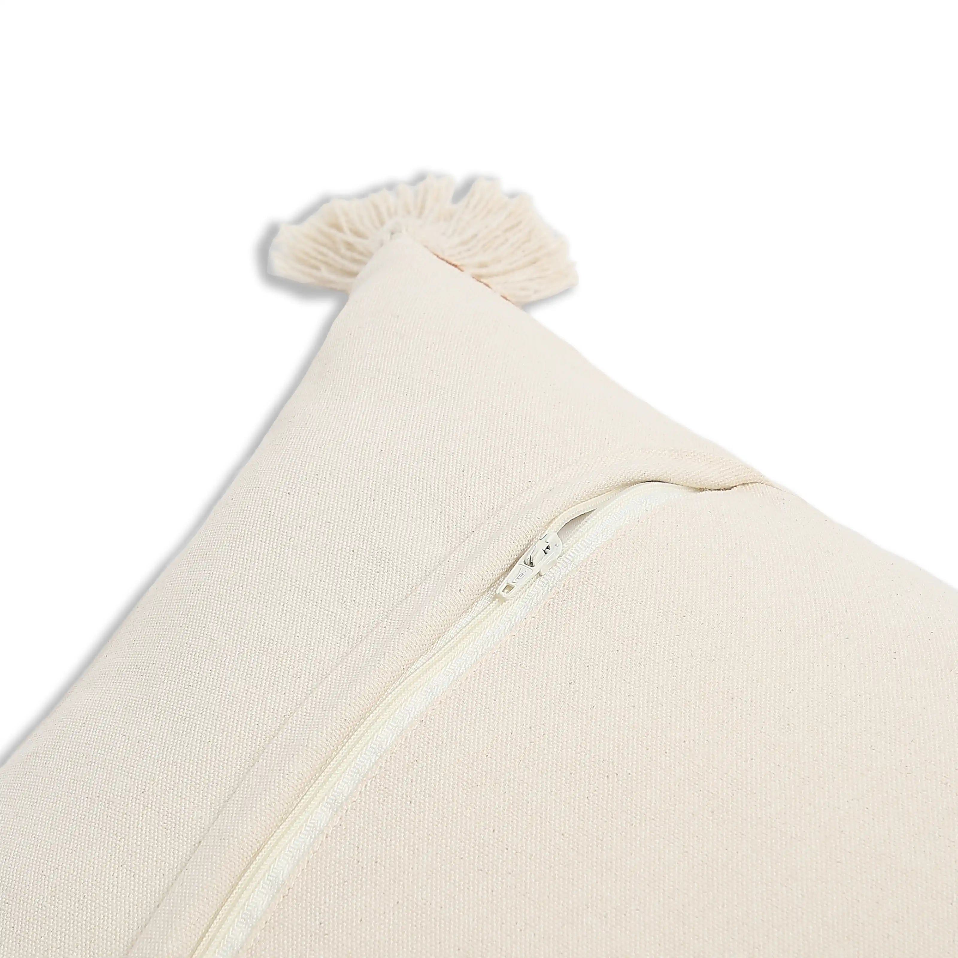 Vissencia Embroidered Cushion Cover | Tana Bana Desert Spice / Cushion Cover (51cm x 51cm)