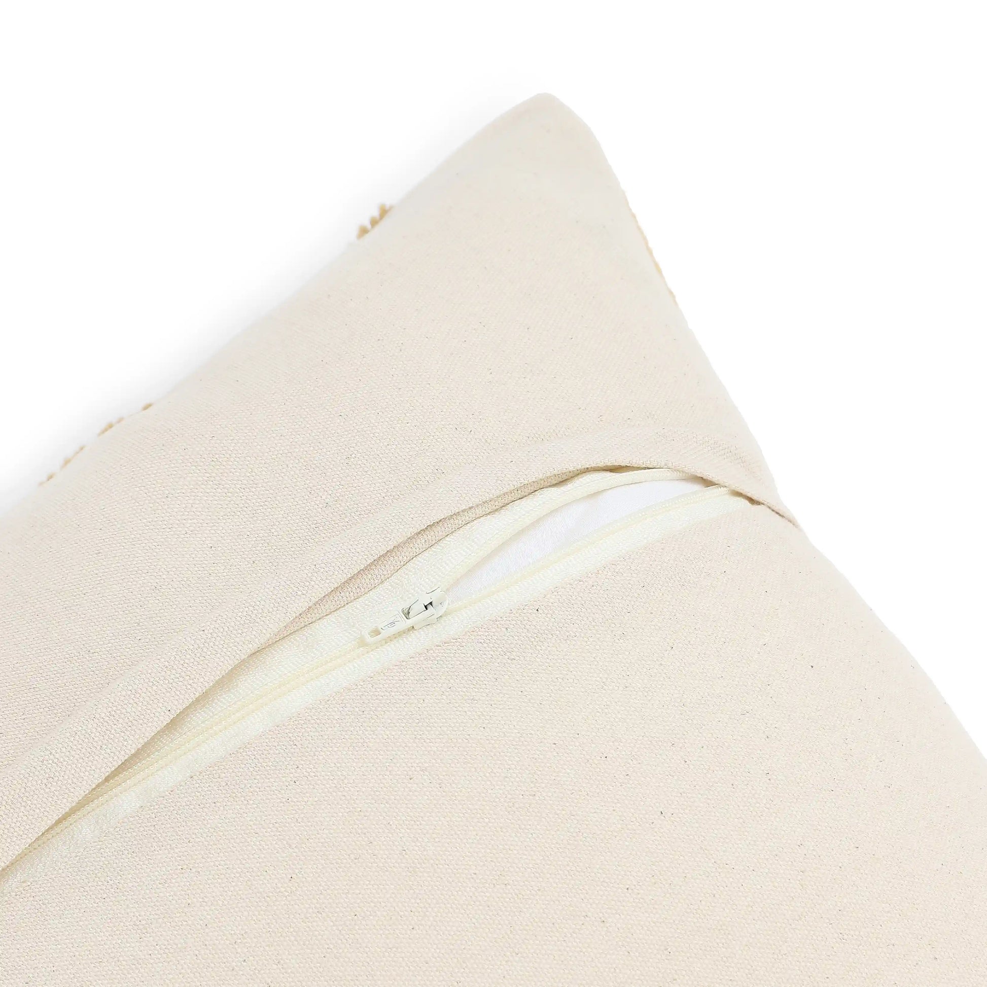 Espricia 100% Cotton Tufted Cushion Cover | Golden Hour Sunset Soiree / Cushion Cover (41cm x 41cm)