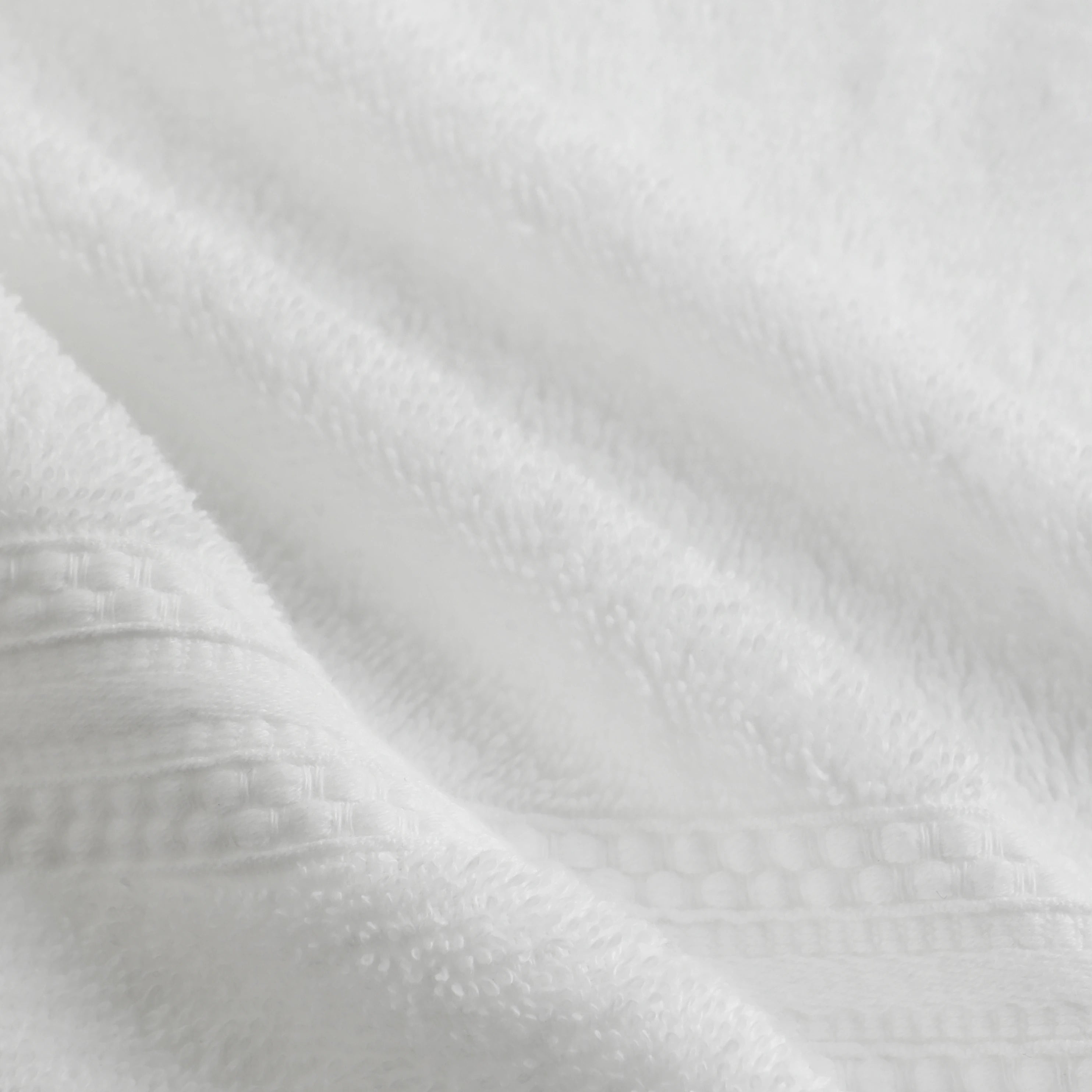 Paleto 100% Cotton Face Towel - Pack Of 4 Optical White / Face Towel (30cm x 30cm)