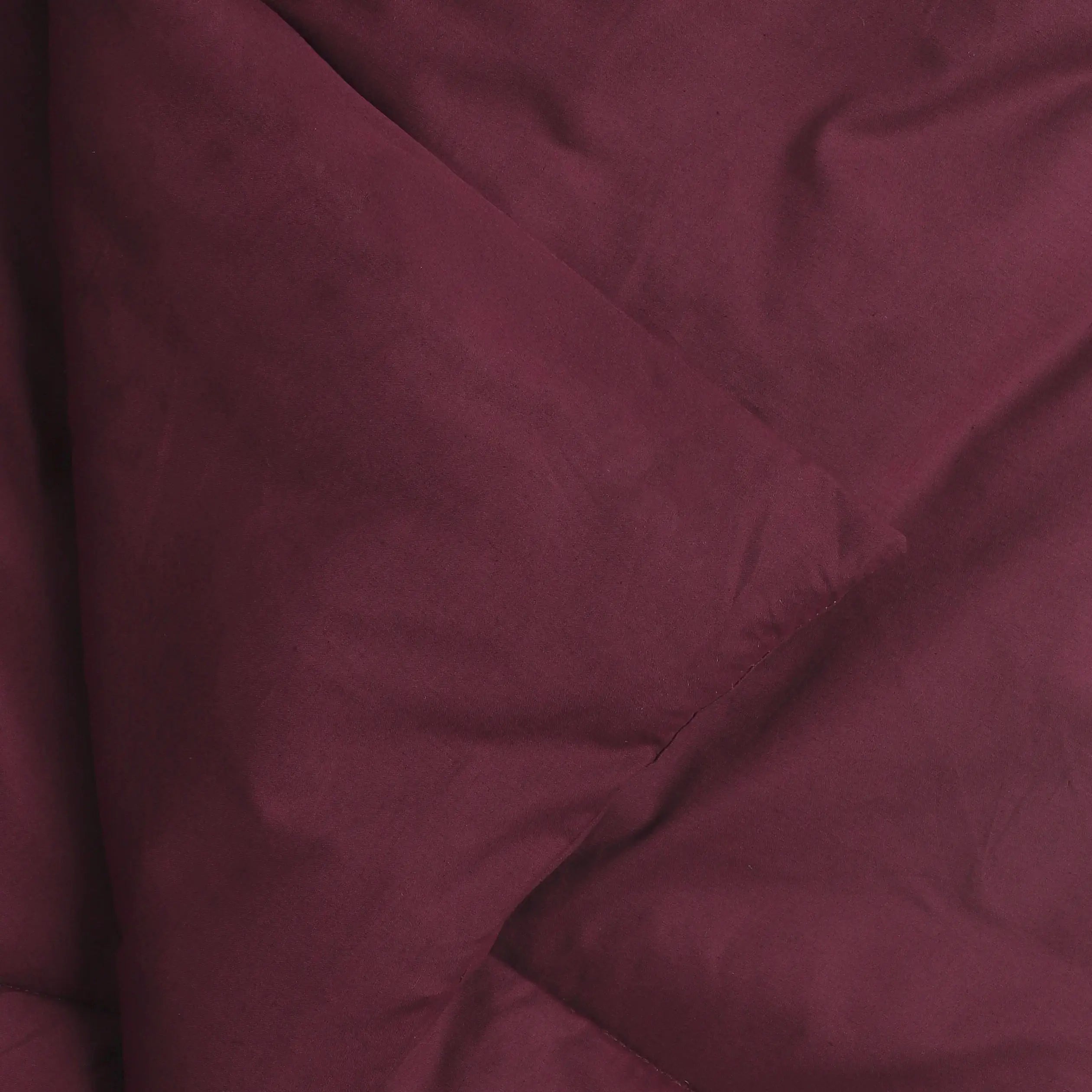 Paleto | Everyday Hues Cotton Solid Dyed 240GSM Comforter for Extra Warmth-Windsor Wine Windsor Wine / Double