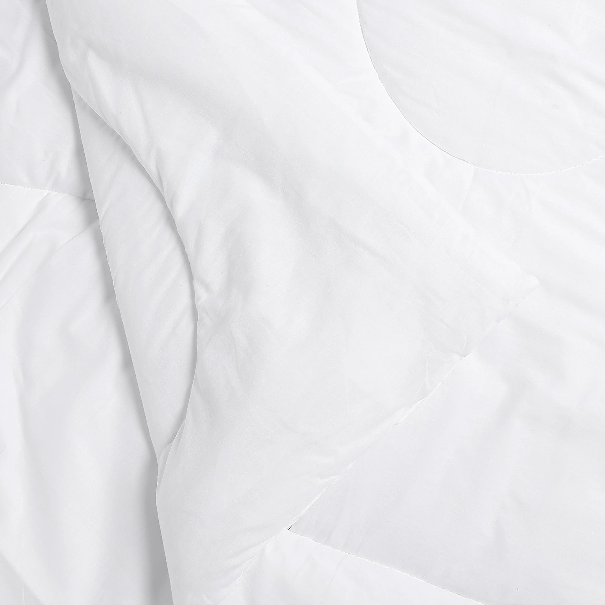 Paleto | Everyday Hues Cotton Solid Dyed 240GSM Comforter for Extra Warmth-White White / Double