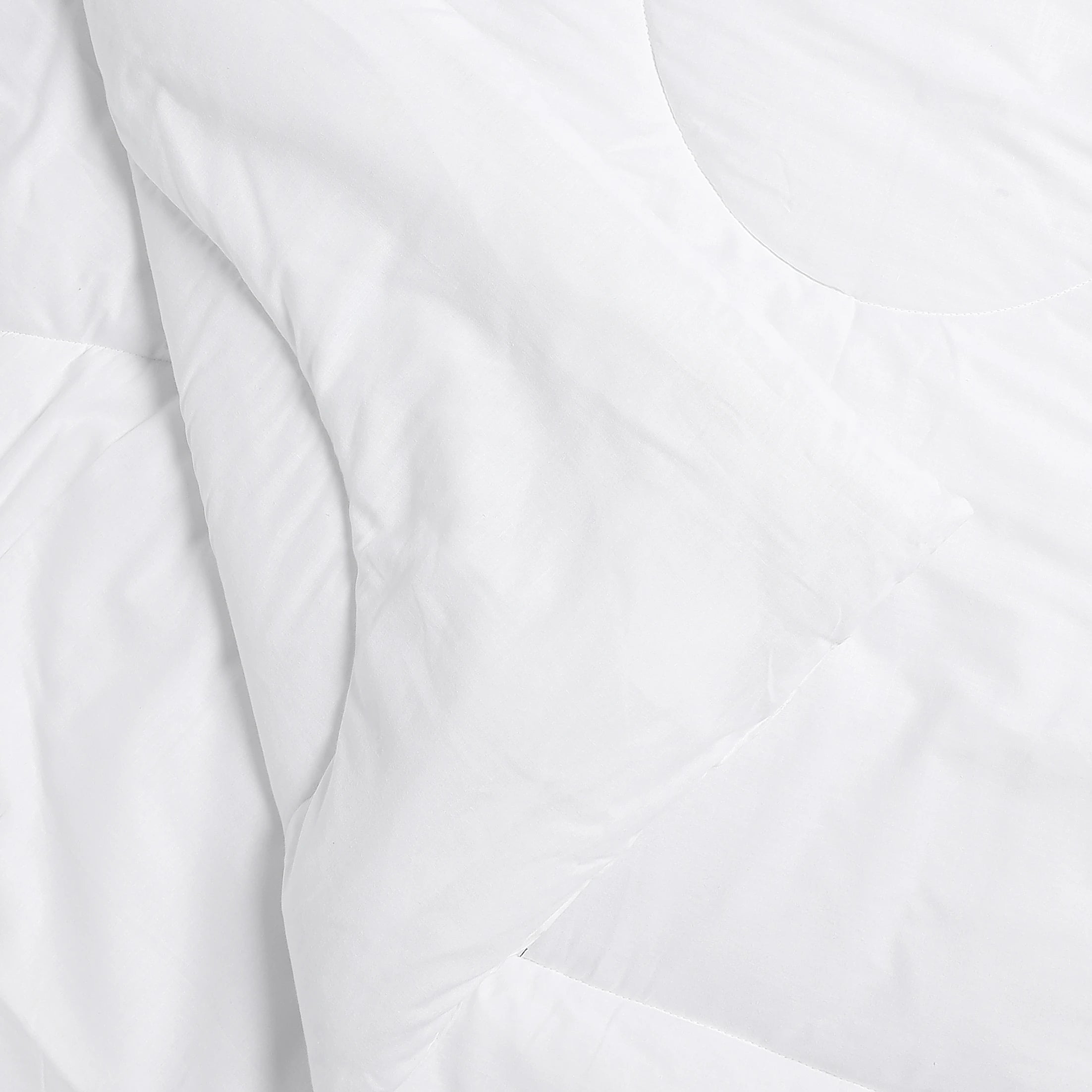 Paleto | Everyday Hues Cotton Solid Dyed 240GSM Comforter for Extra Warmth-White White / Double