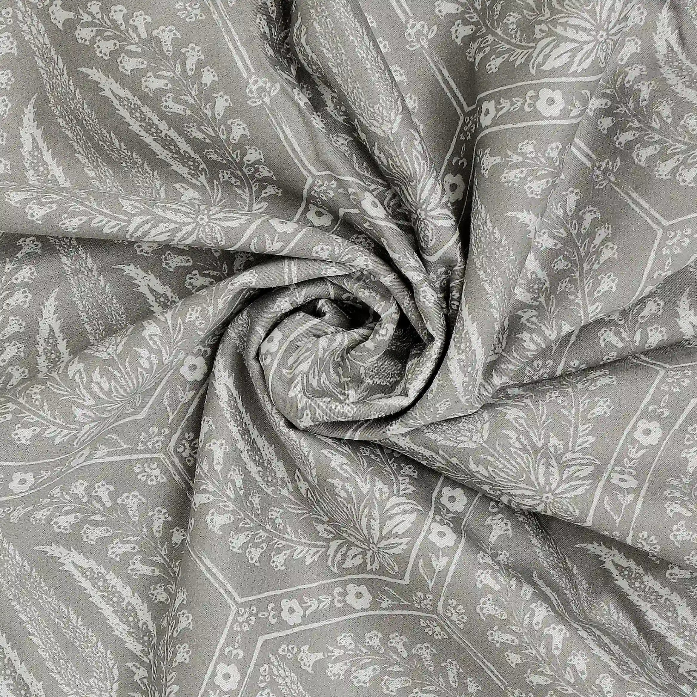 Fergana 100% Cotton Dohar Grey / Double
