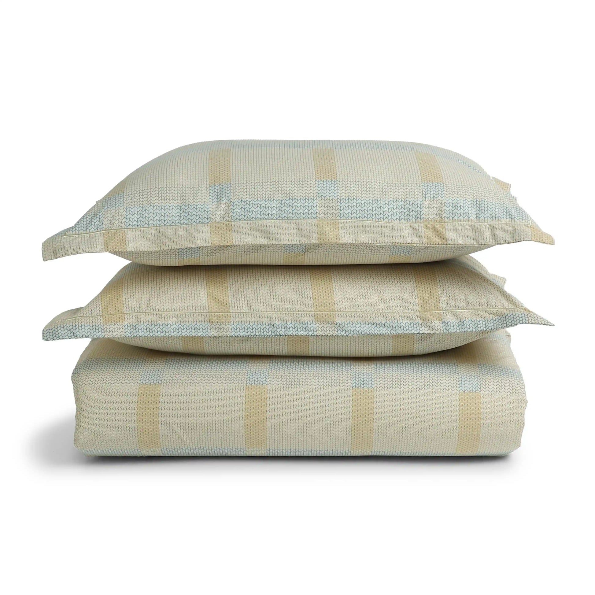 Threadscapes Printed Fitted Sheet Set-Sand Sand / King