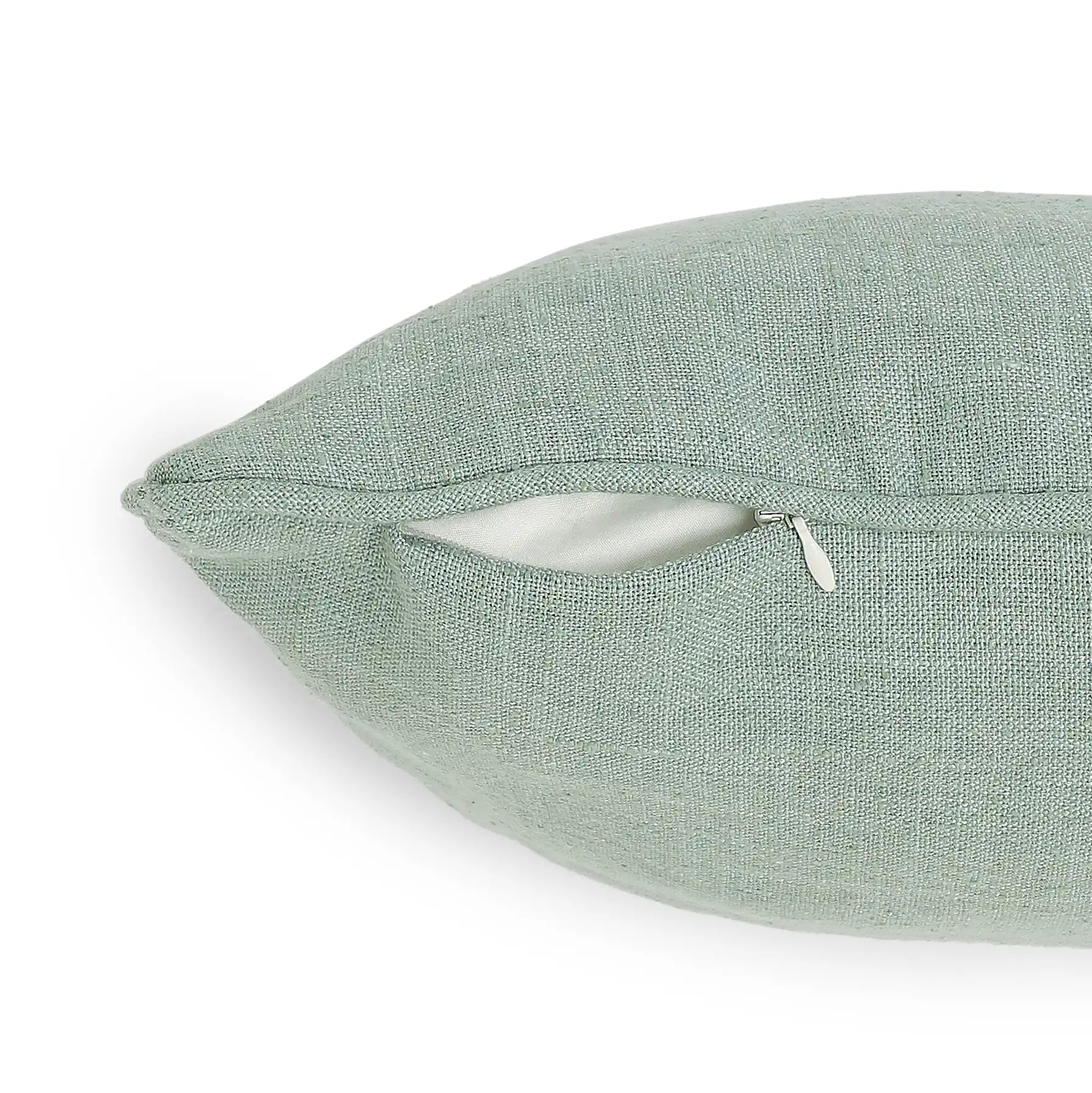 Vissencia Solid Cushion Cover | Colour Crush Mint / Cushion Cover (41cm x 41cm)