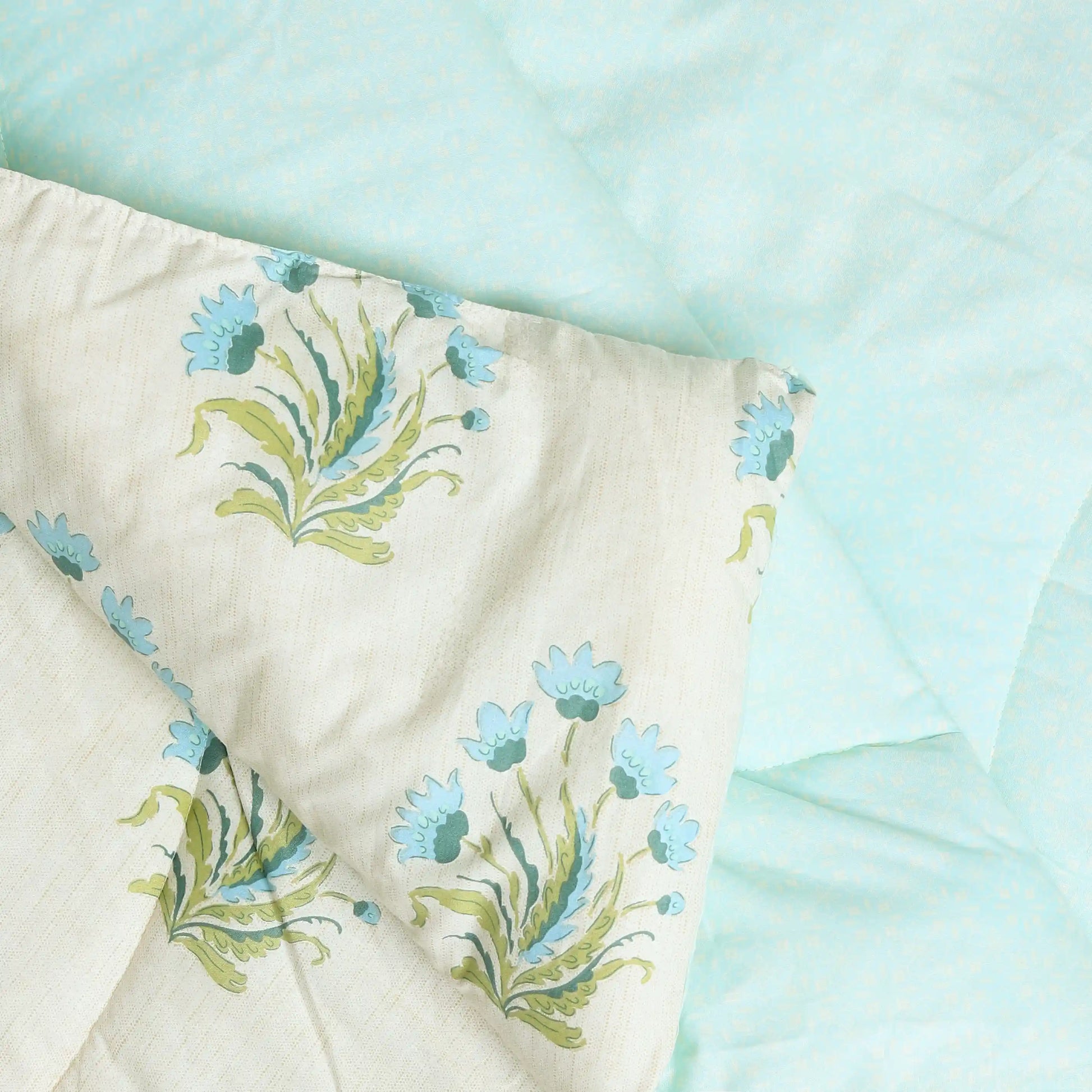 Chippa Lane 100% 120GSM Cotton Comforter Indian Sage / Double