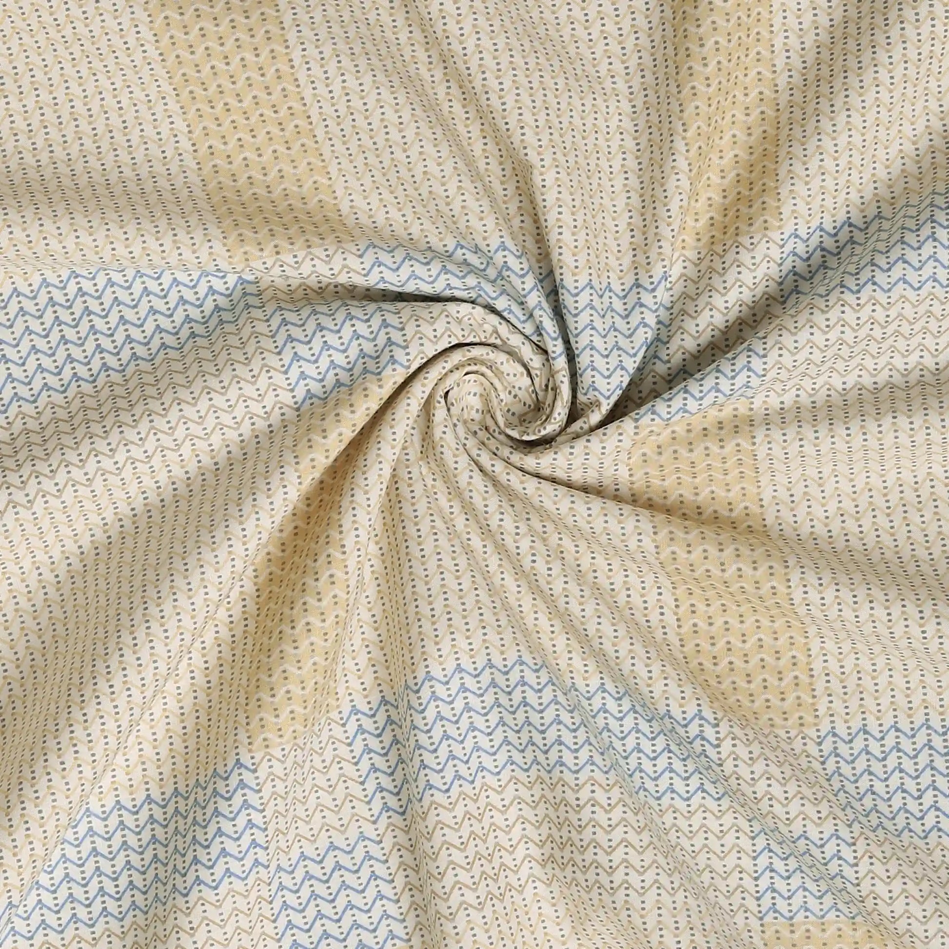 Threadscapes Printed Dohar-Sand Sand / Single