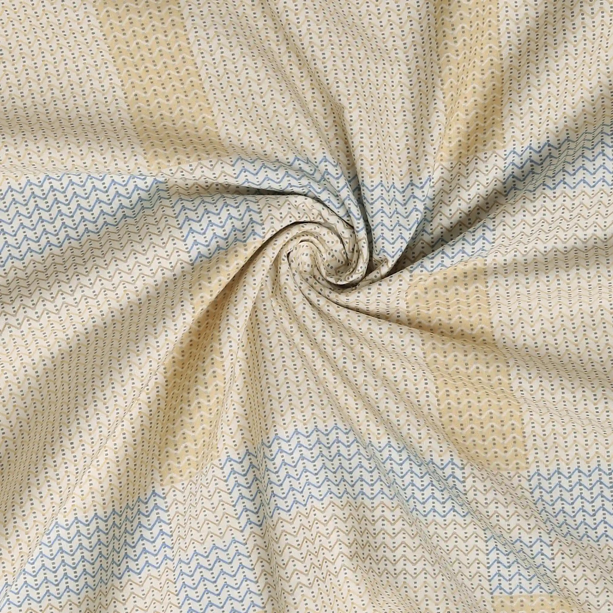 Threadscapes Printed Dohar-Sand Sand / Single