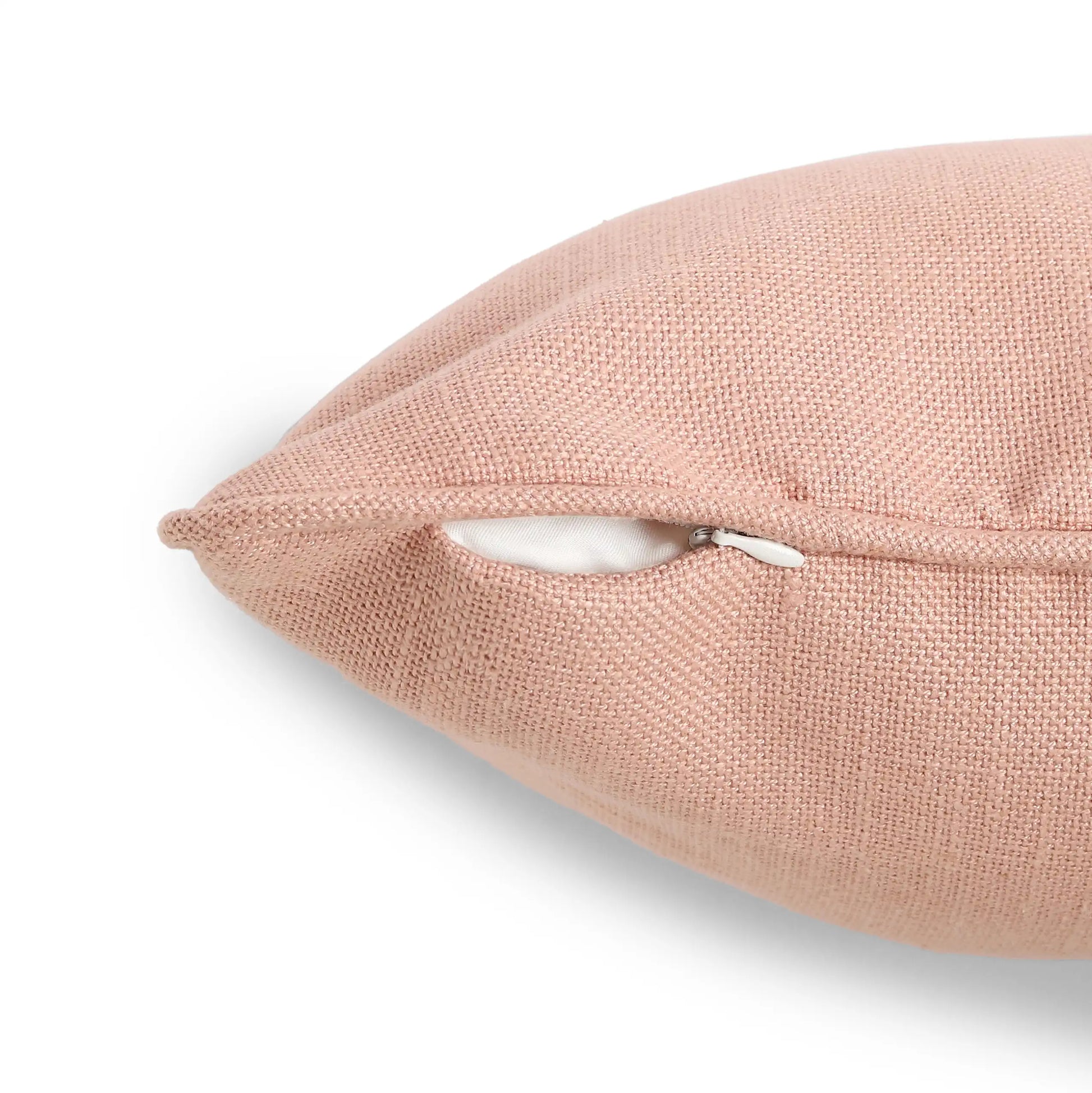 Espricia Solid Cushion Cover | Textura Peach / Cushion Cover (51cm x 51cm)