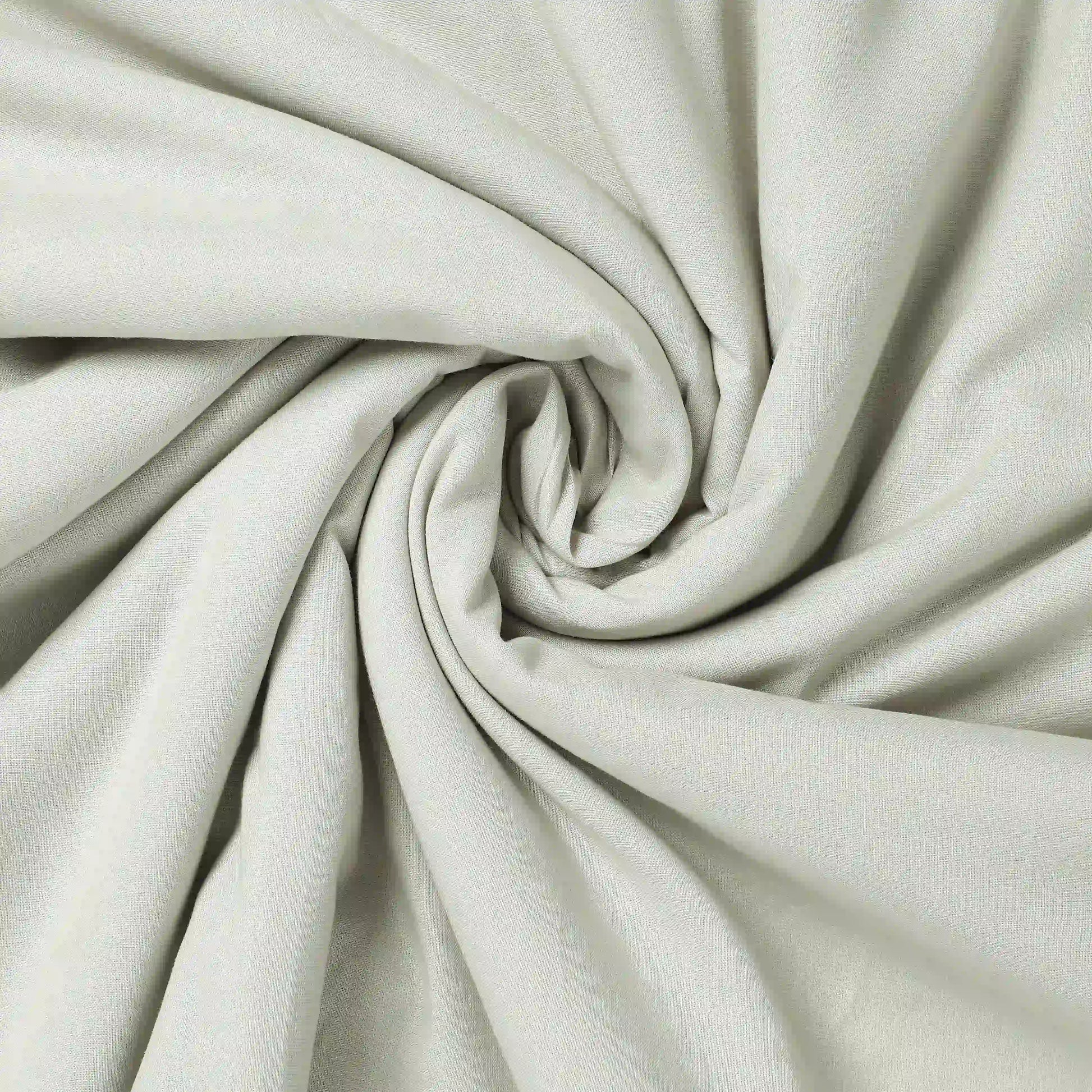 Paleto | Everyday Hues Cotton Solid Dyed Dohar with Super Soft Flannel Layering-Silver Silver / Single