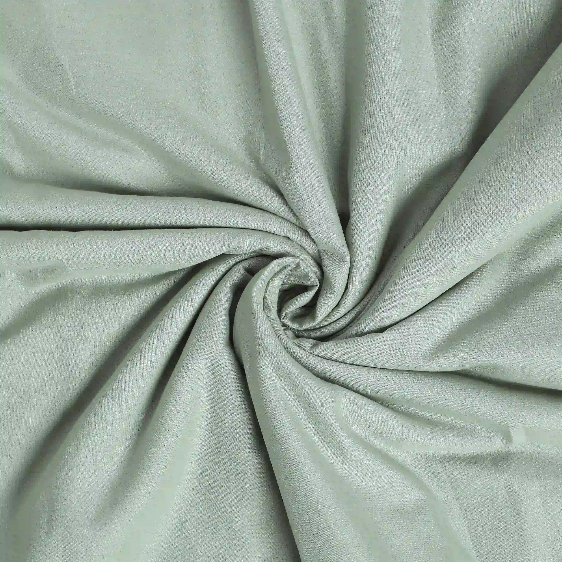 Paleto | Everyday Hues Cotton Solid Dyed Dohar with Super Soft Flannel Layering-Green Sage Green Sage / Single