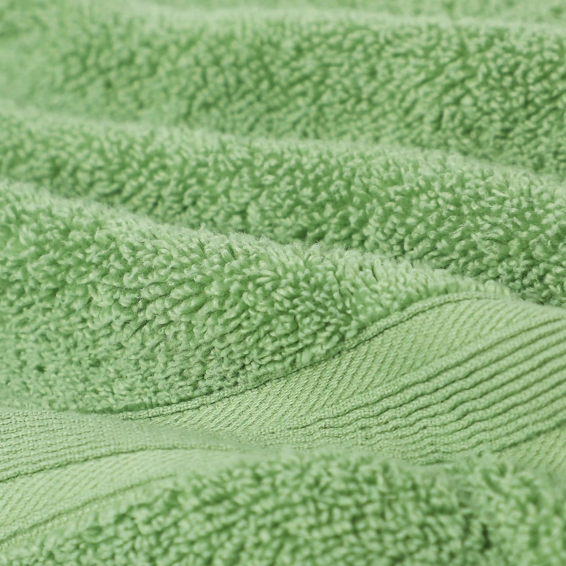 Pelushe Zero Twist 100% Cotton Face Towel Forest Green / Face Towel (30cm x 30cm)