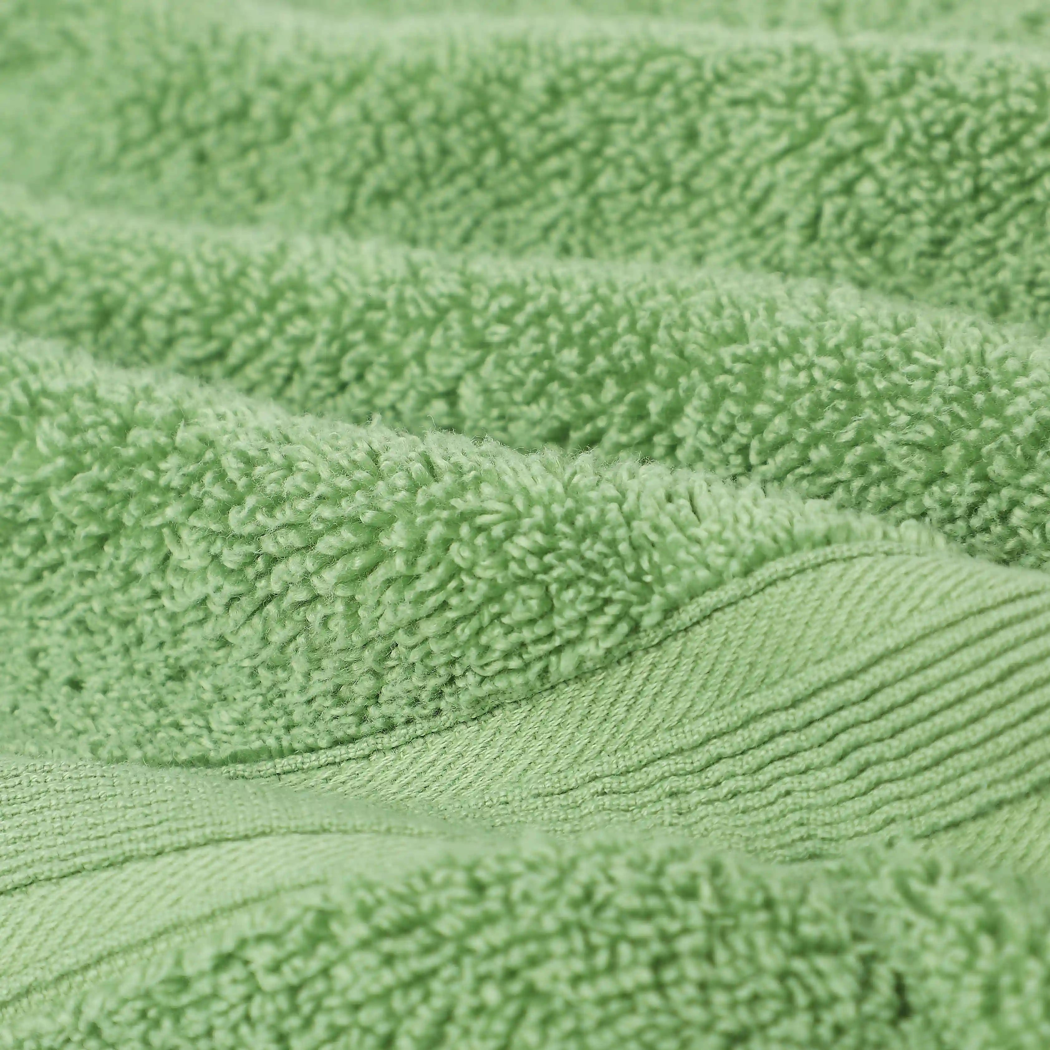 Pelushe Zero Twist 100% Cotton Face Towel Forest Green / Face Towel (30cm x 30cm)