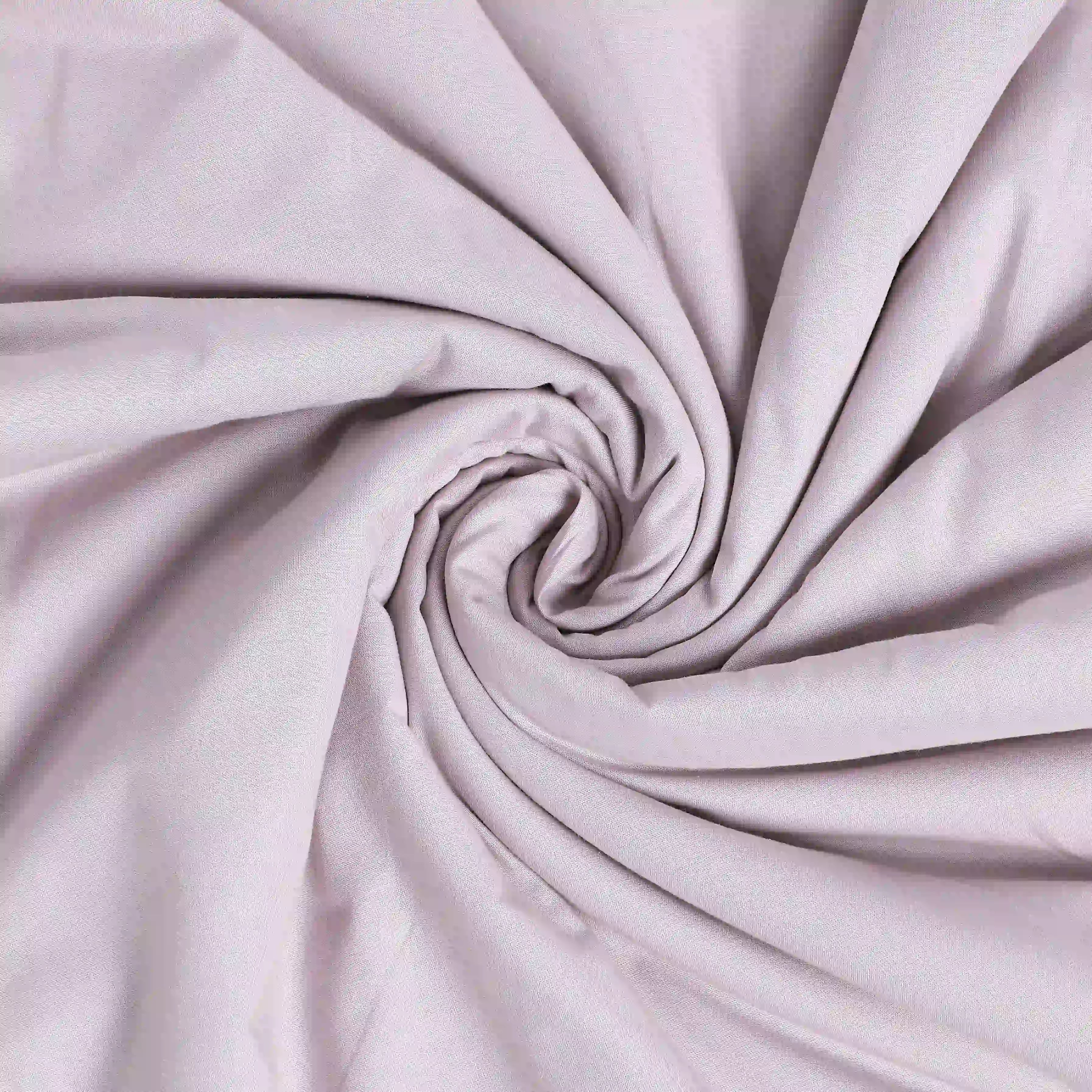 Paleto | Everyday Hues Cotton Solid Dyed Dohar with Super Soft Flannel Layering-Grey Lavender Grey Lavender / Single