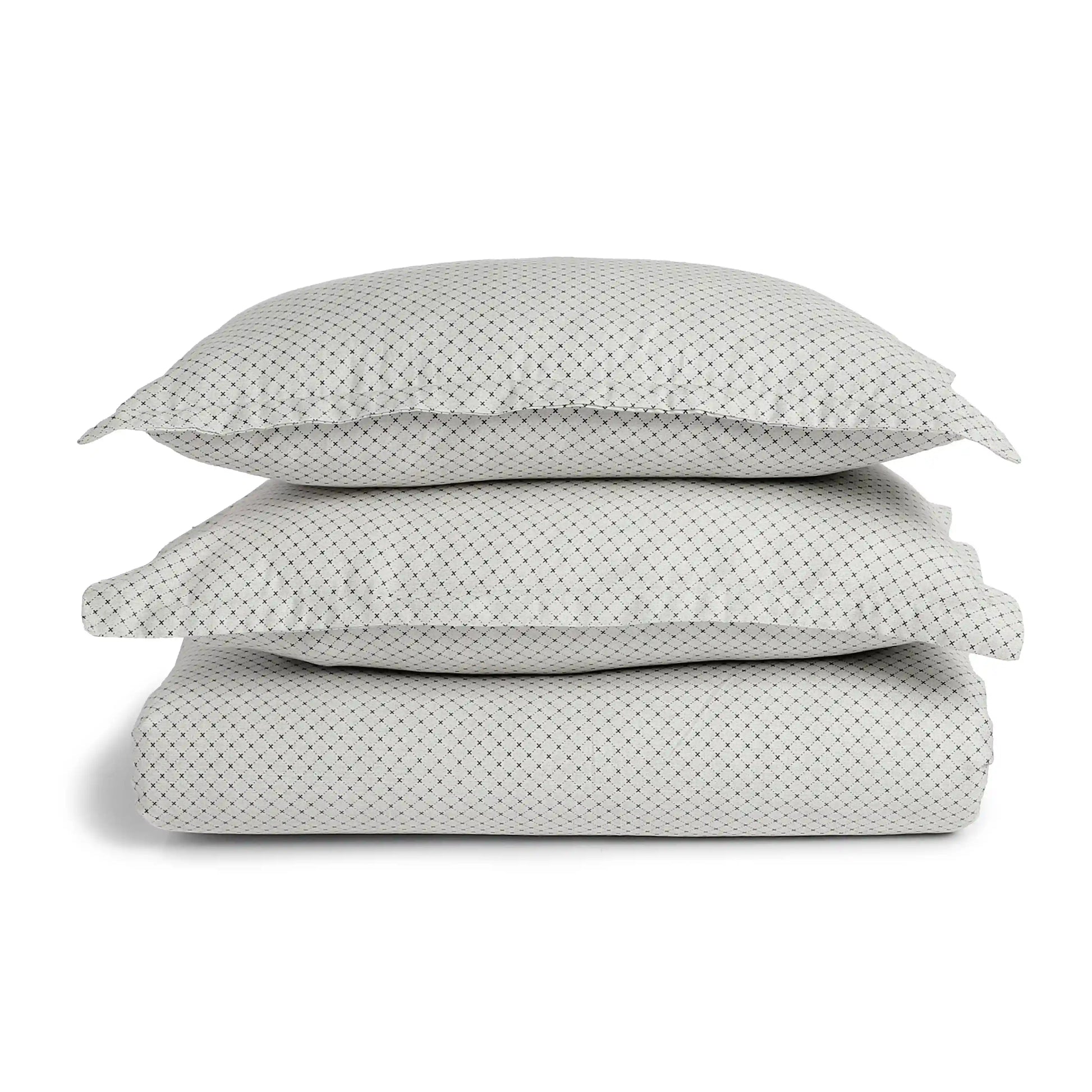 Yutori 100% Cotton Super King Bedsheet Set Oatmeal-Yutori / Super King