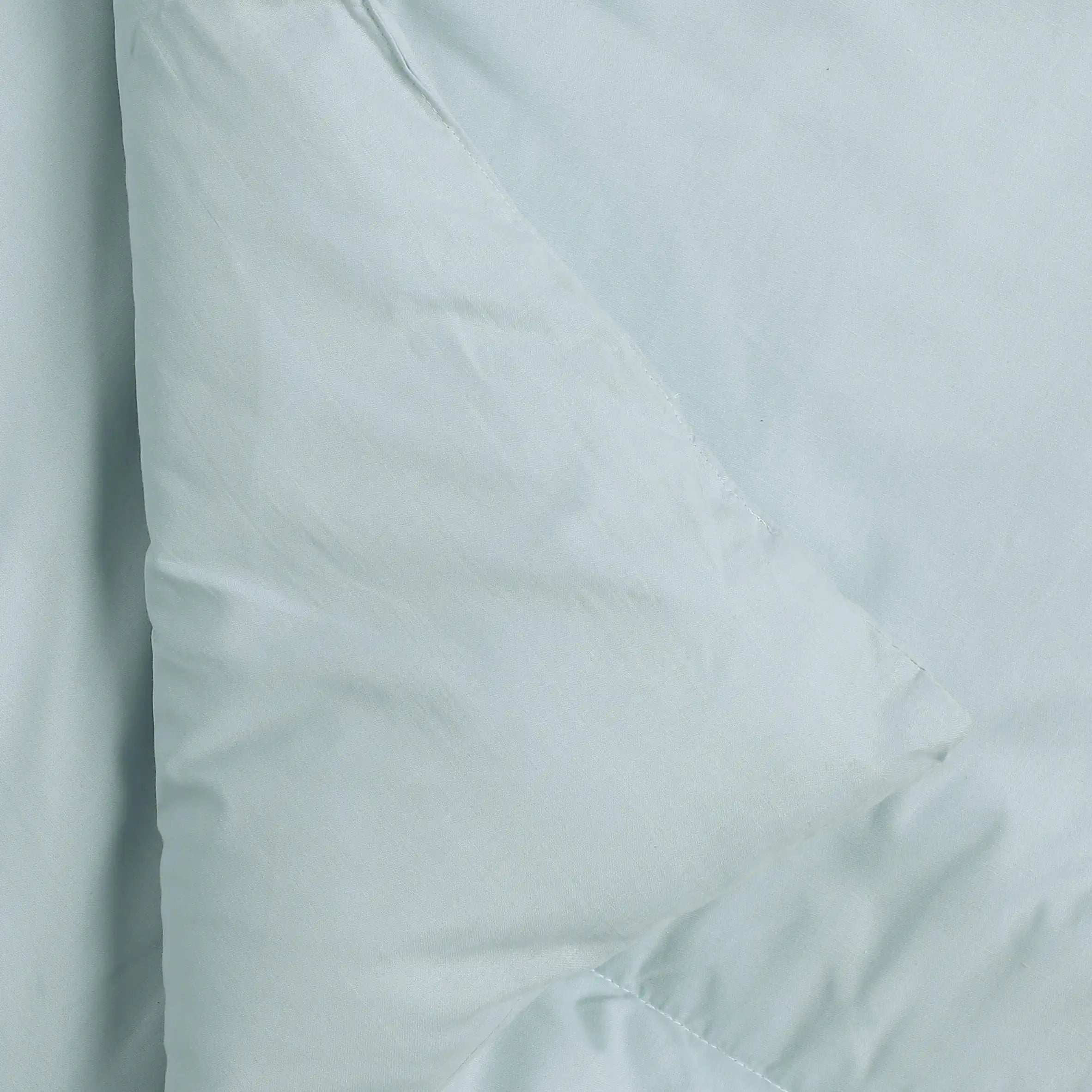 Paleto | Everyday Hues Cotton Solid Dyed 240GSM Comforter for Extra Warmth-Blue Sky Blue Sky / Double
