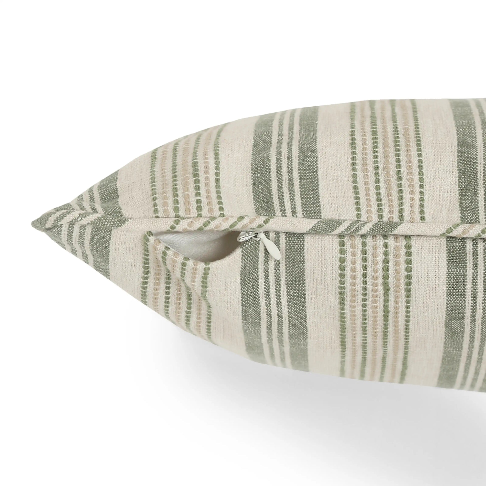 Espricia Woven Cushion Cover | Rustic Lanes Sage Meadow / Cushion Cover (51cm x 51cm)