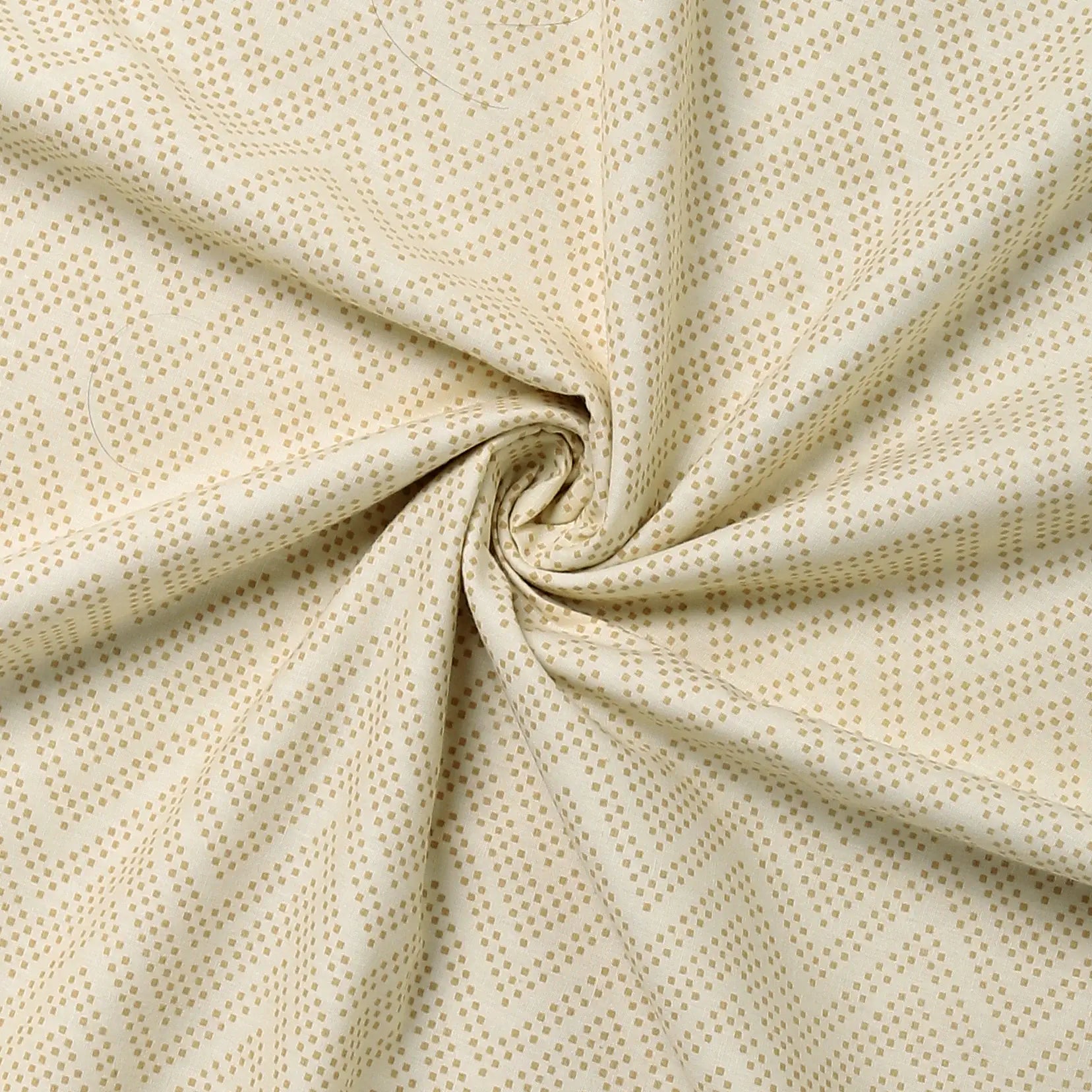 Threadscapes Printed Dohar-Beige Beige / Single