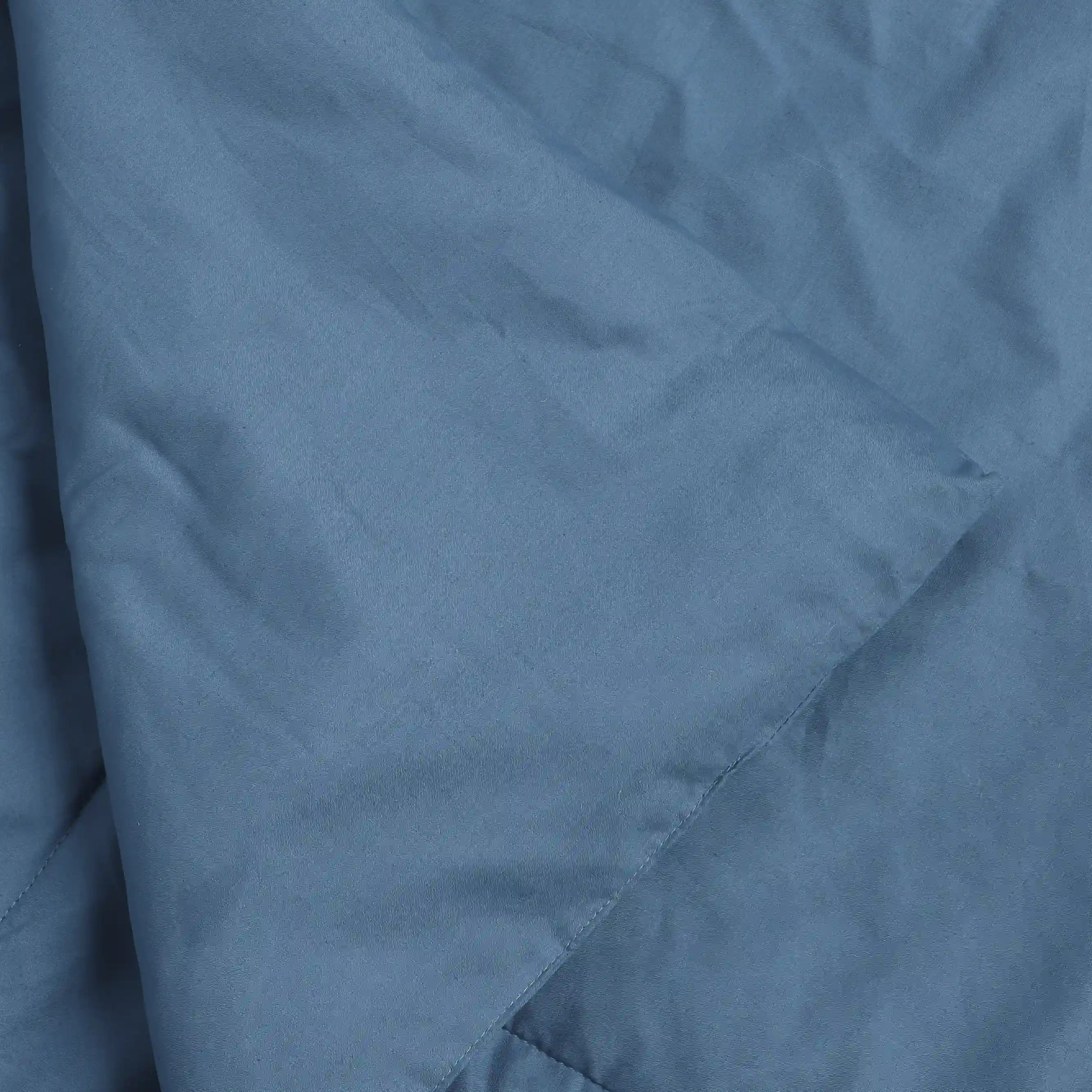 Paleto | Everyday Hues Cotton Solid Dyed 120GSM Comforter-Mineral Mineral / Double